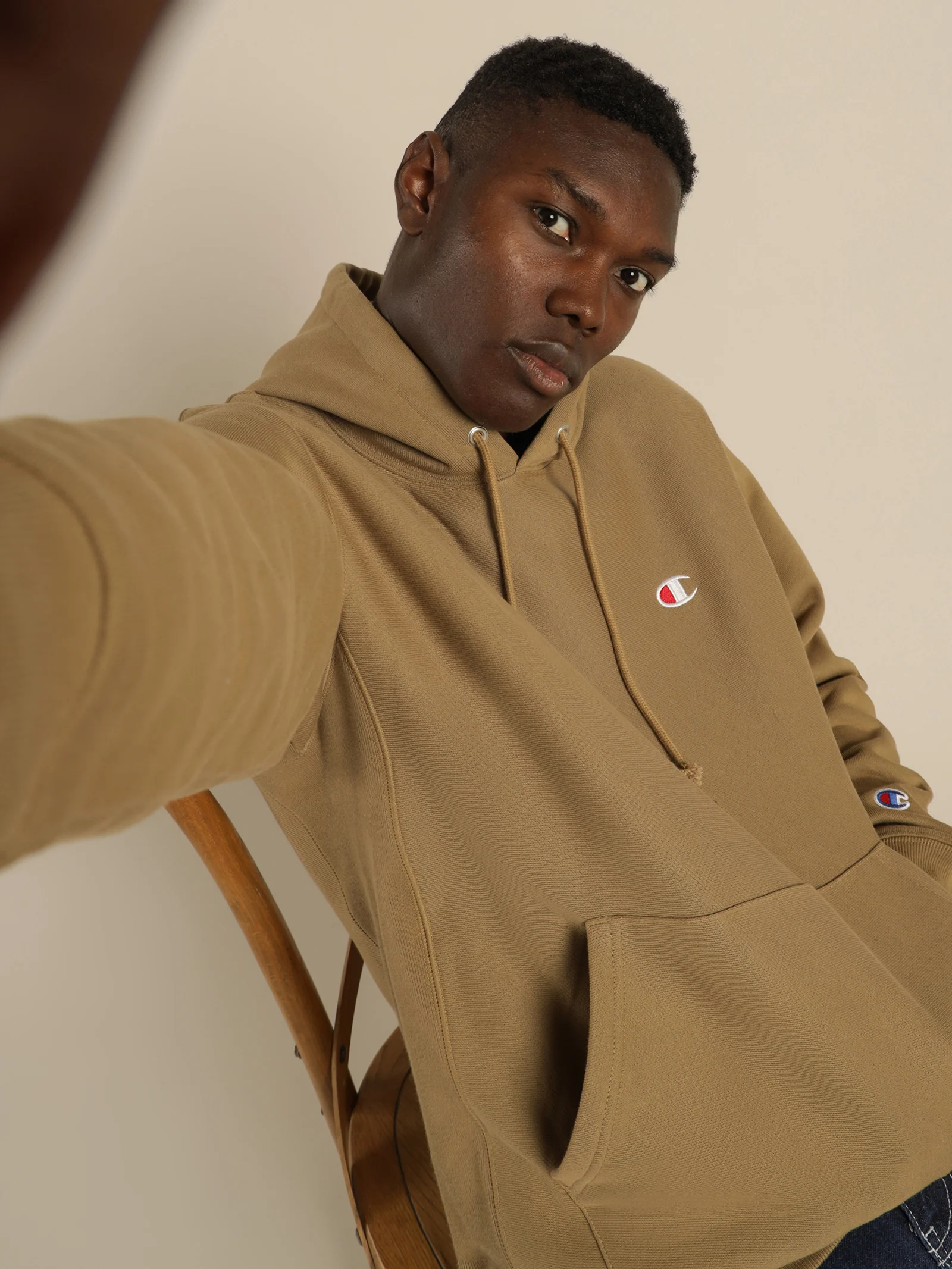 Reverse Weave Hoodie - Image 4