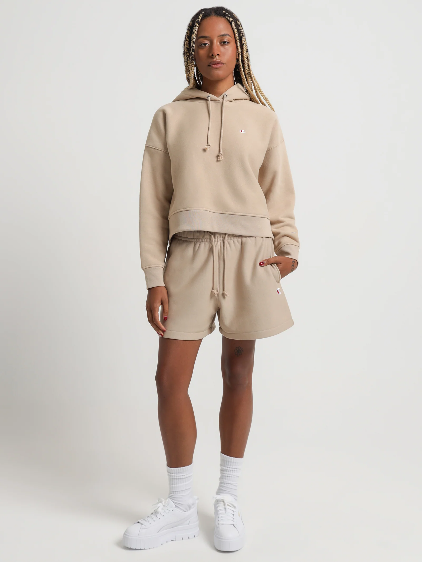 Reverse Weave Level Up Hoodie - Image 2