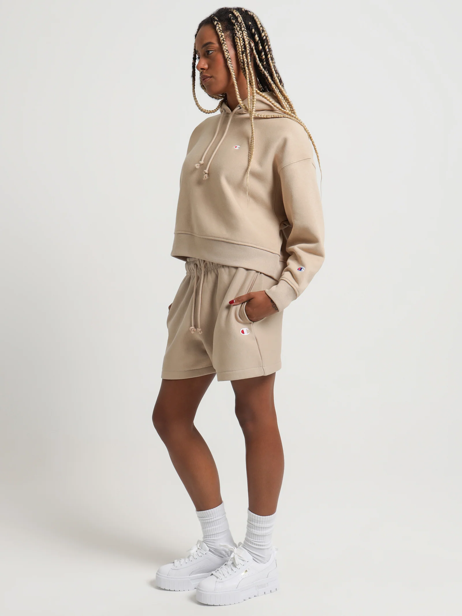 Reverse Weave Level Up Hoodie - Image 4