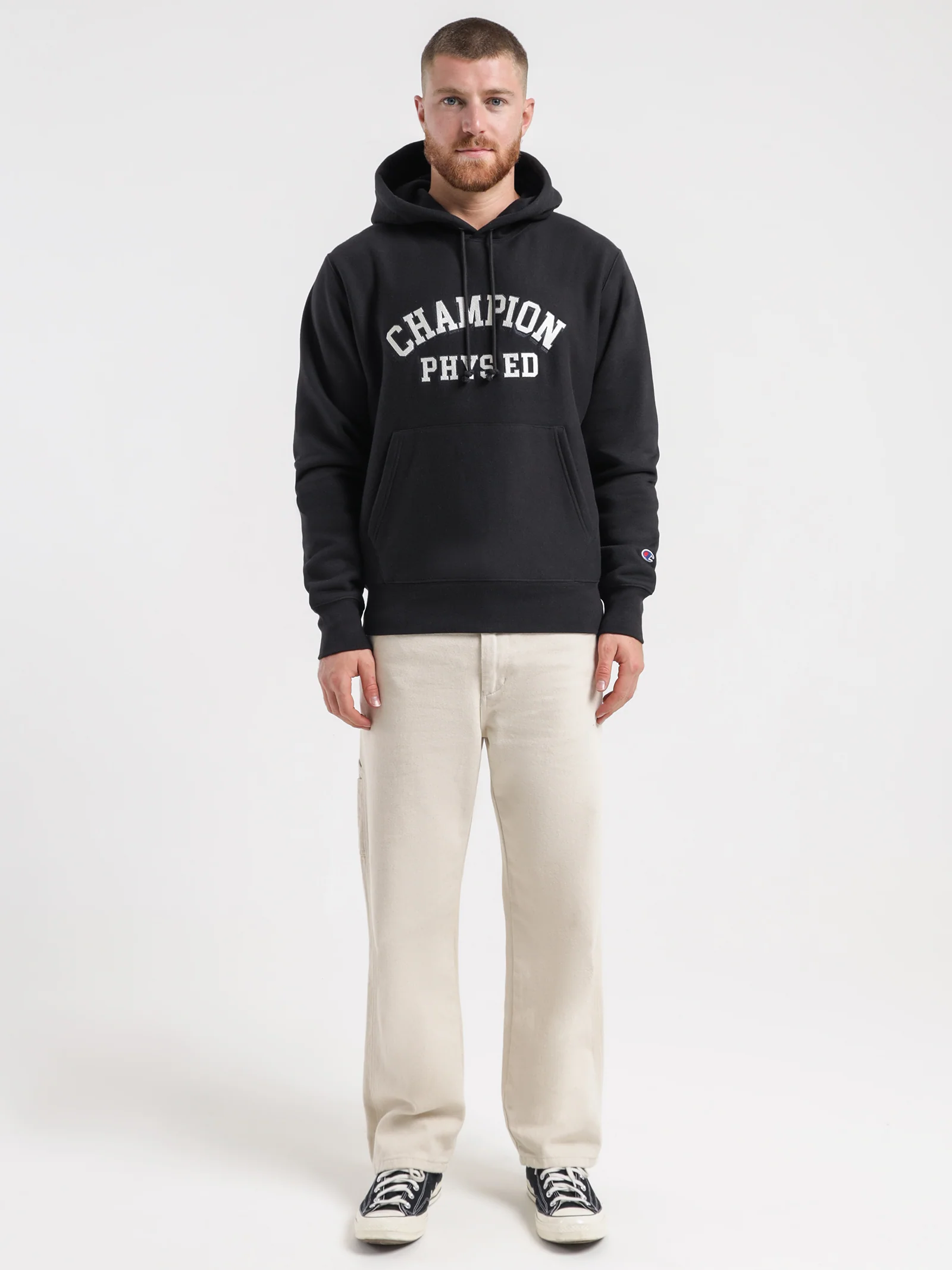 Reverse Weave Phys Ed Hoodie - Image 2
