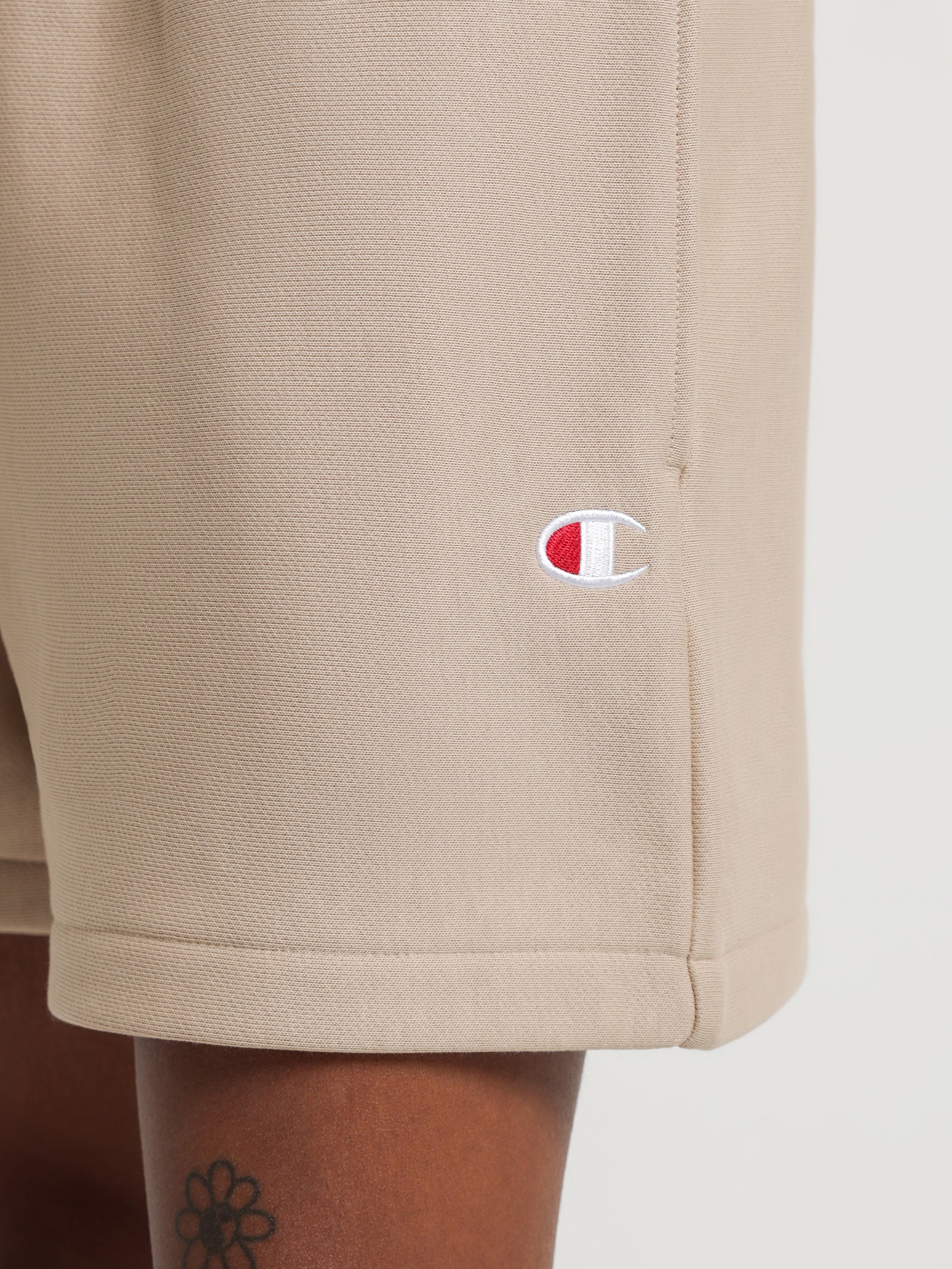 Reverse Weave Small C Relaxed Shorts - Image 3