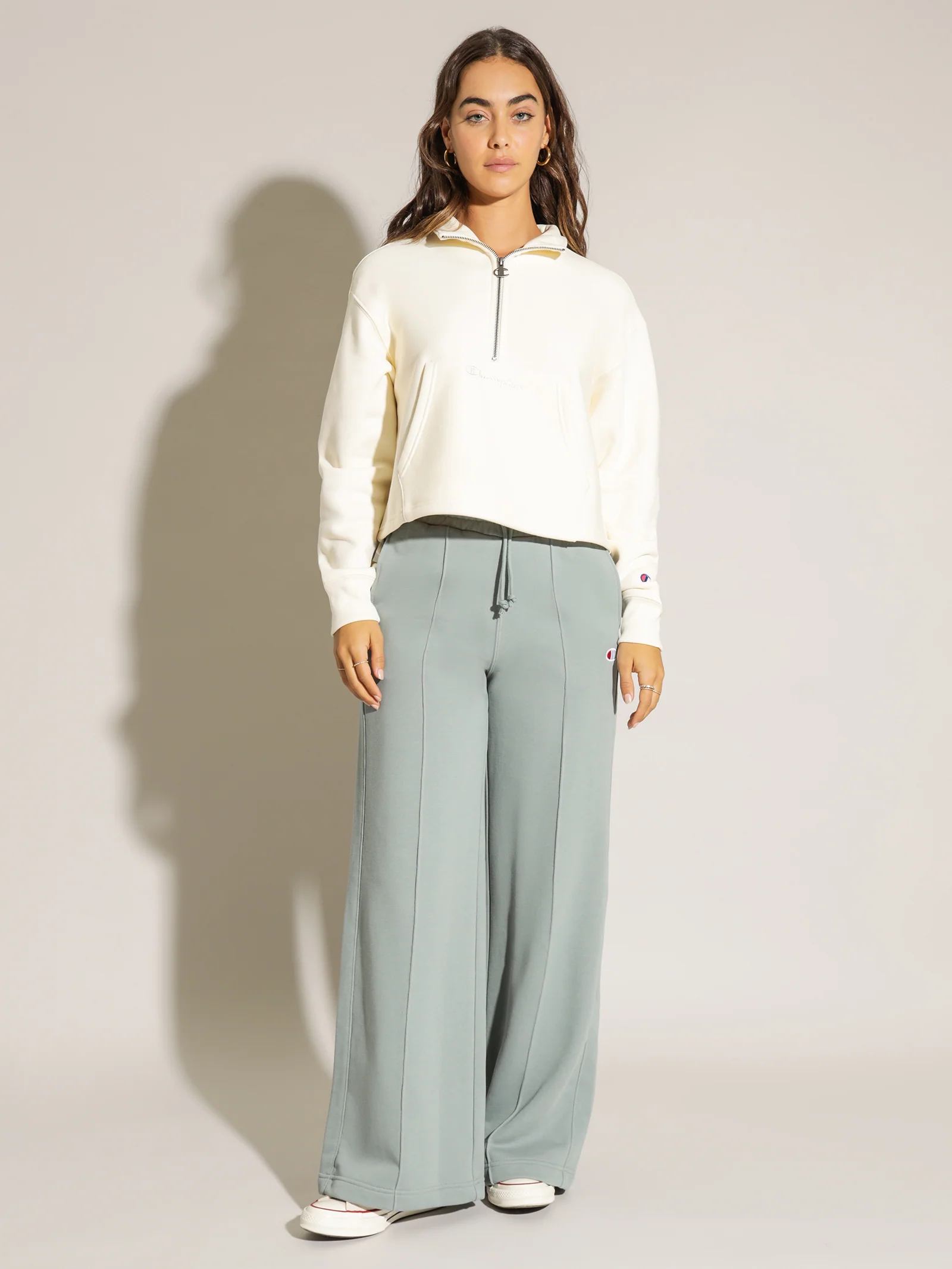 Reverse Weave SML C Wide Joggers - Image 4