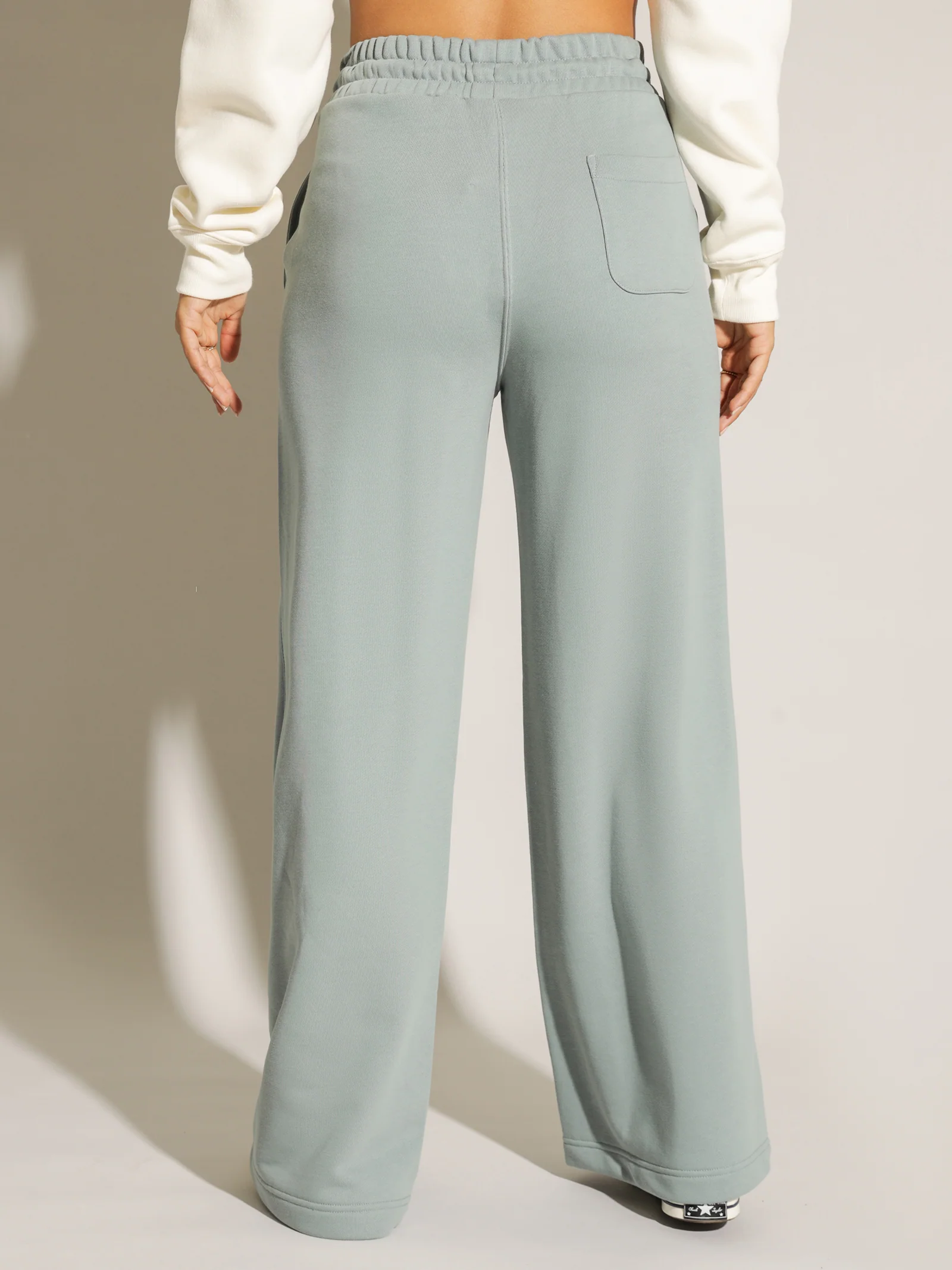 Reverse Weave SML C Wide Joggers - Image 5