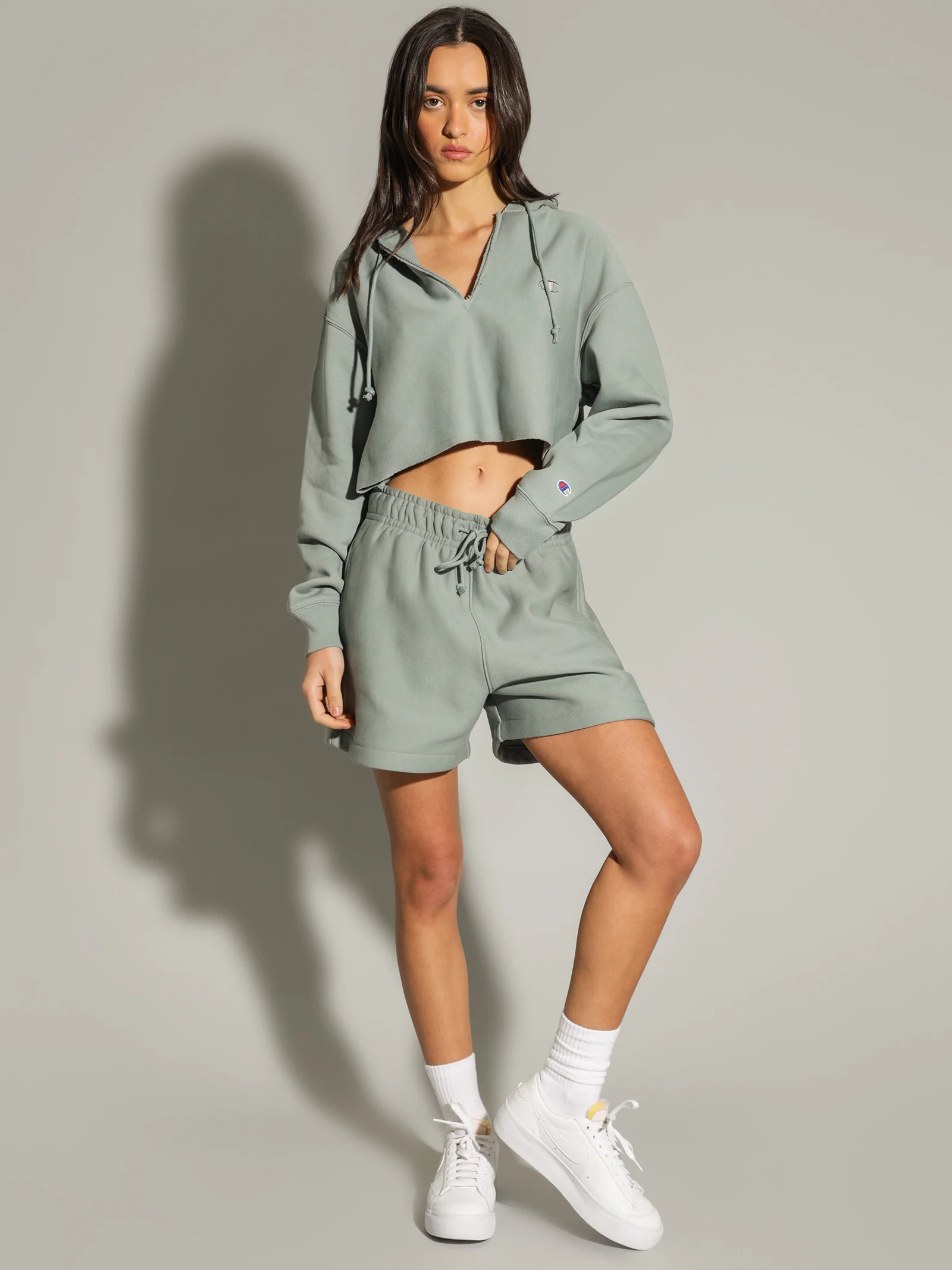 Reverse Weave Split Crop Hood - Image 3