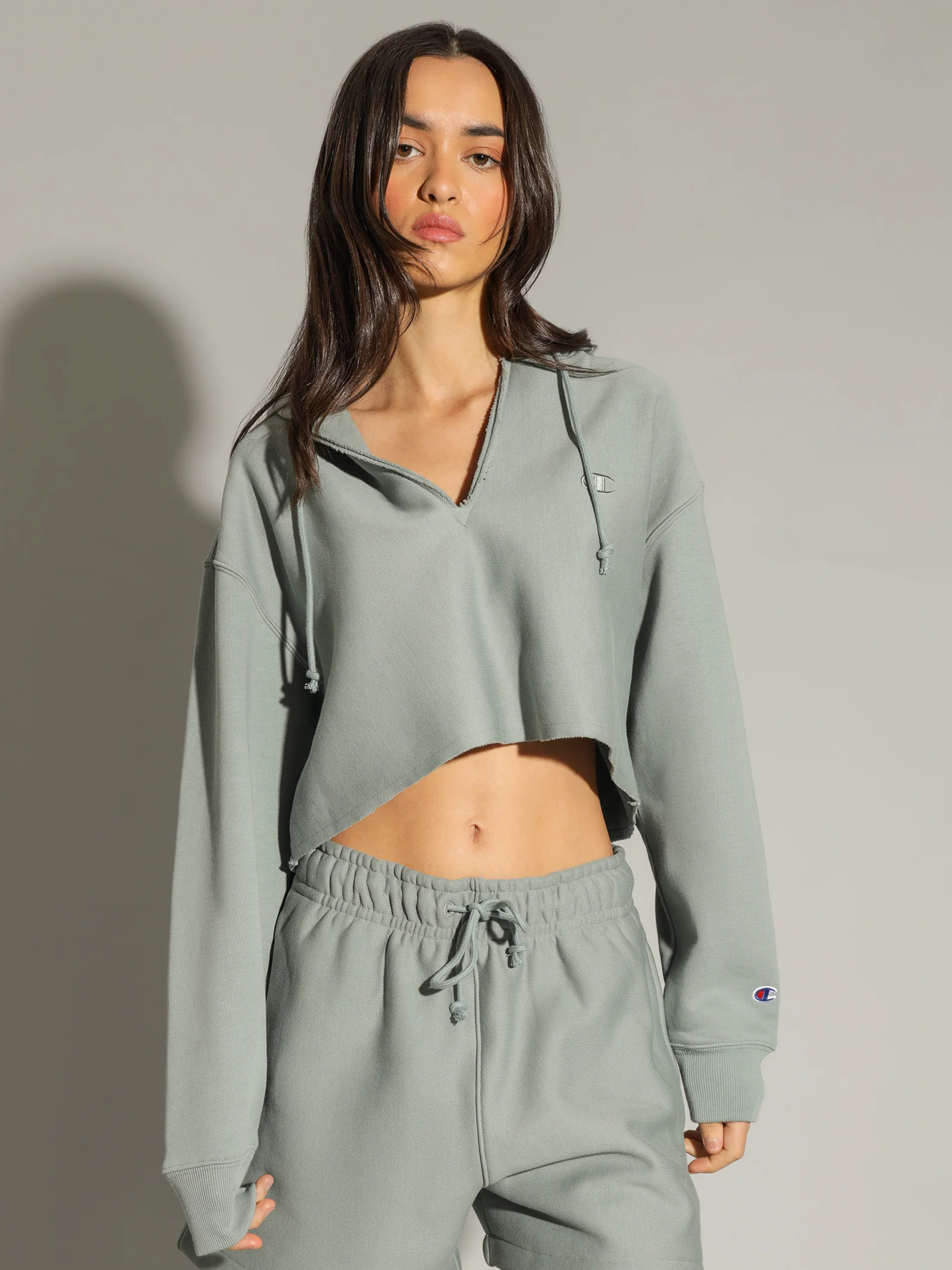Reverse Weave Split Crop Hood - Image 4
