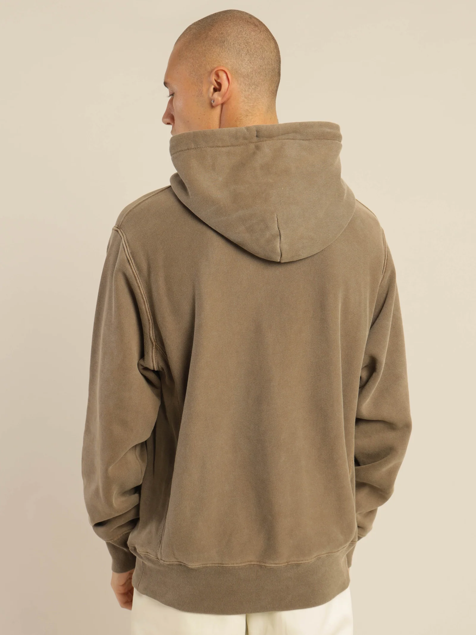 Reverse Weave Terry Garment Dye Hood - Image 7