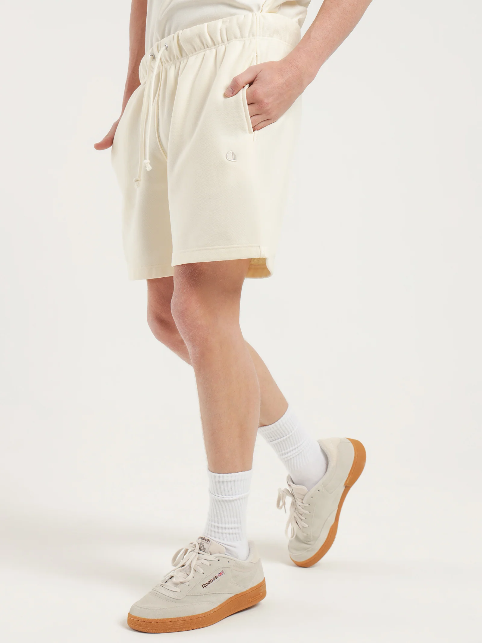 Reverse Weave Terry Relaxed Shorts - Image 5