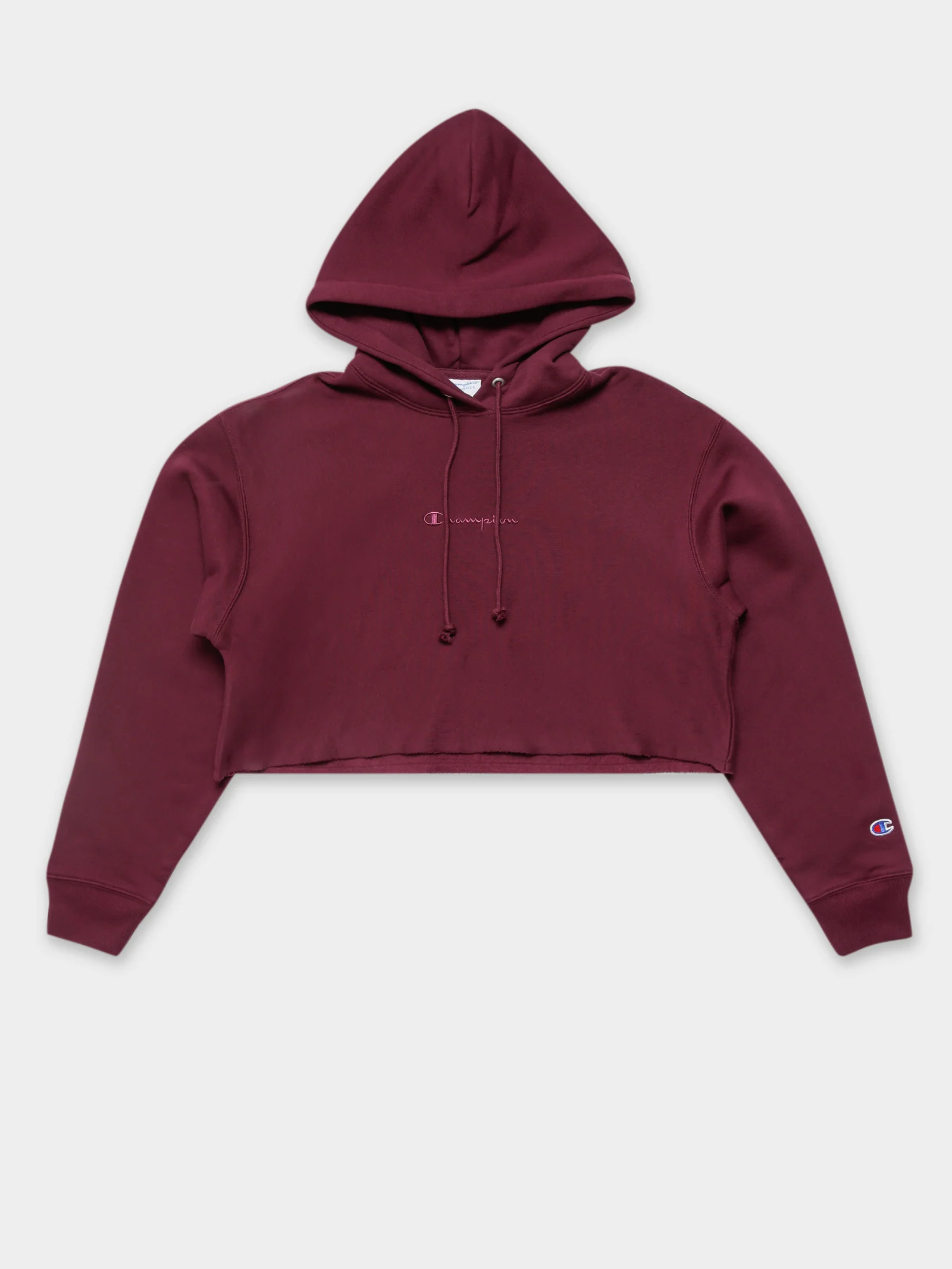 Reverse Weave Tonal Crop Hood - Image 7
