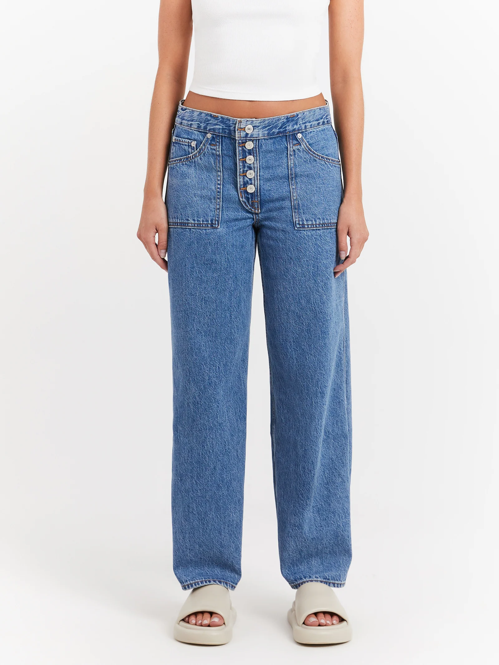 Reversible Baggy Dad Jeans - Image 2