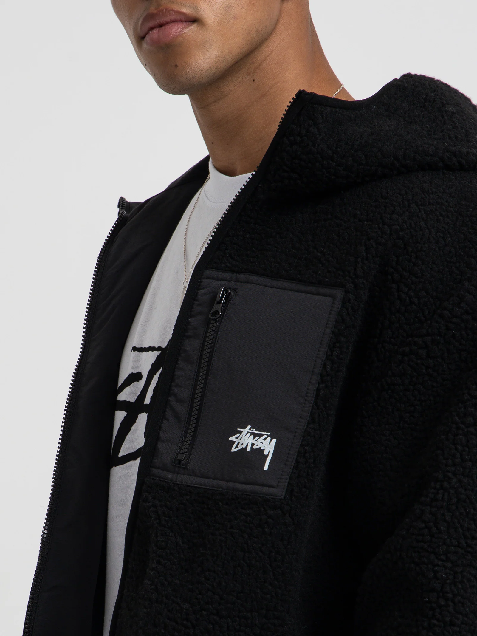 Reversible Sherpa Jacket - Image 3