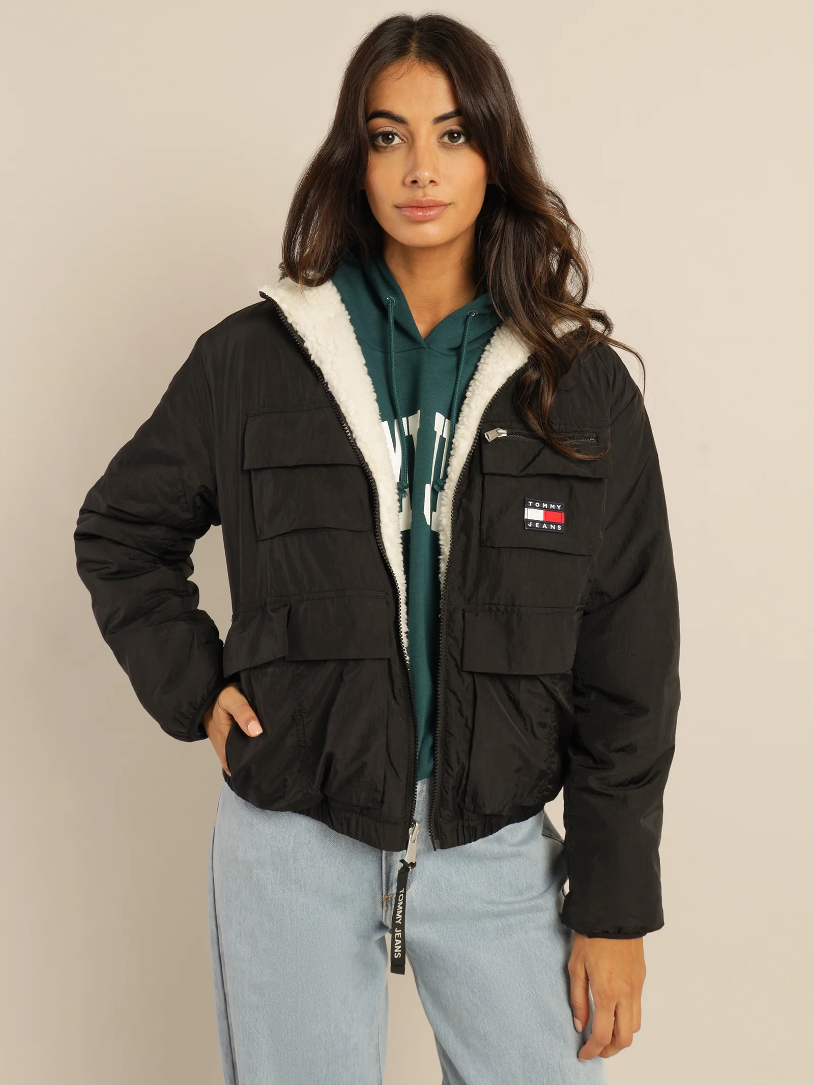 Reversible Sherpa Jacket - Image 3