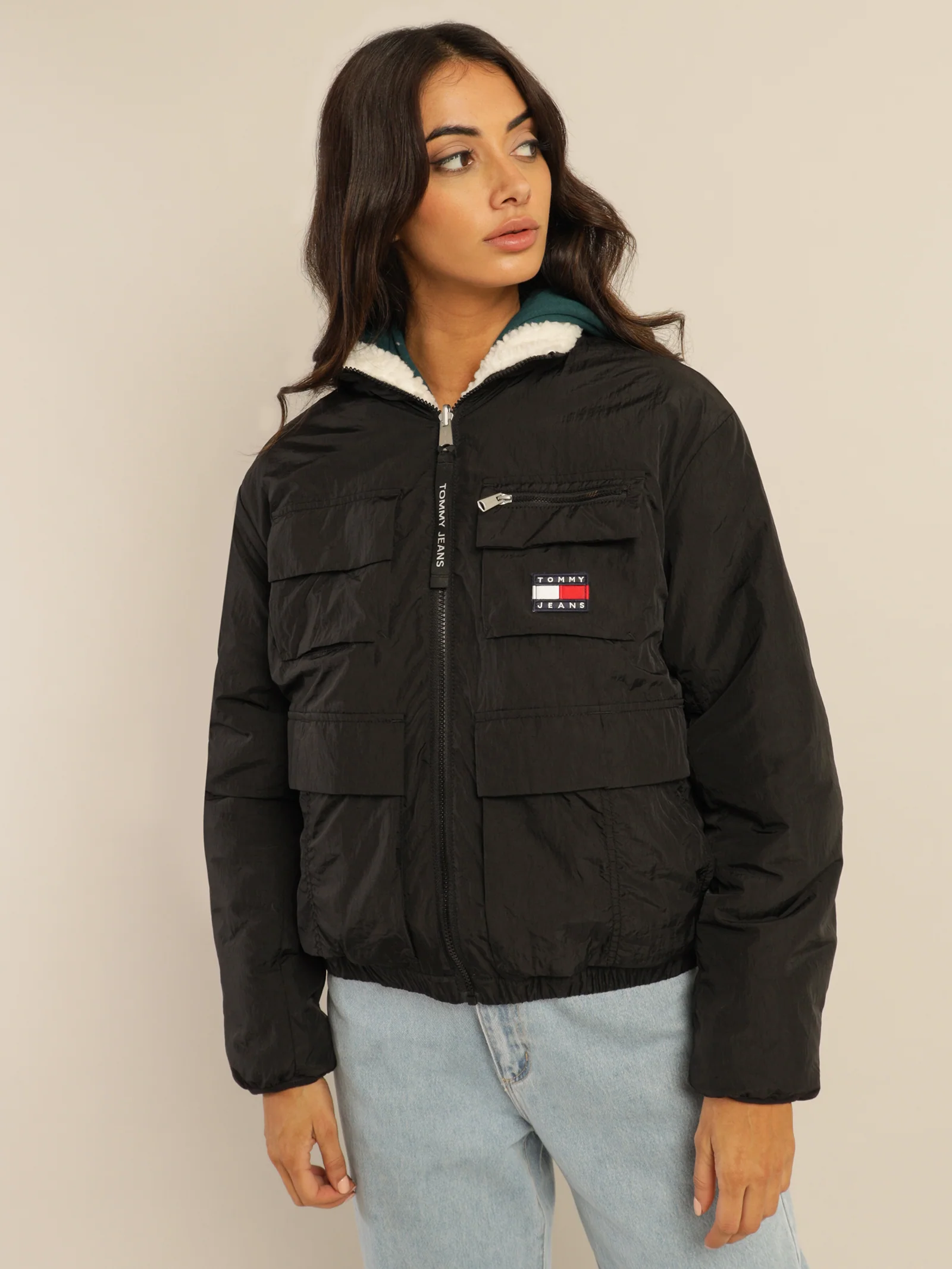 Reversible Sherpa Jacket - Image 4