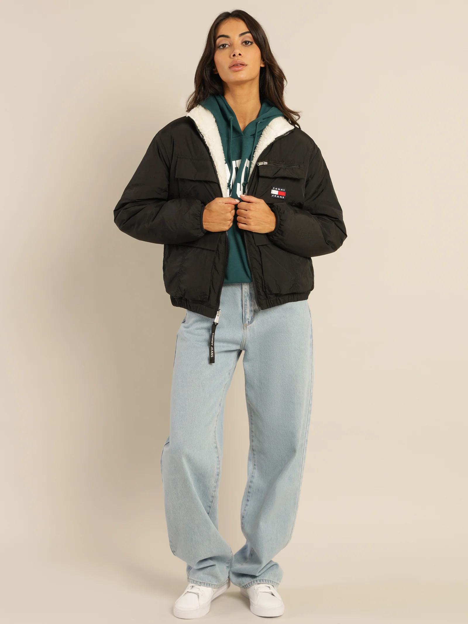 Reversible Sherpa Jacket - Image 5