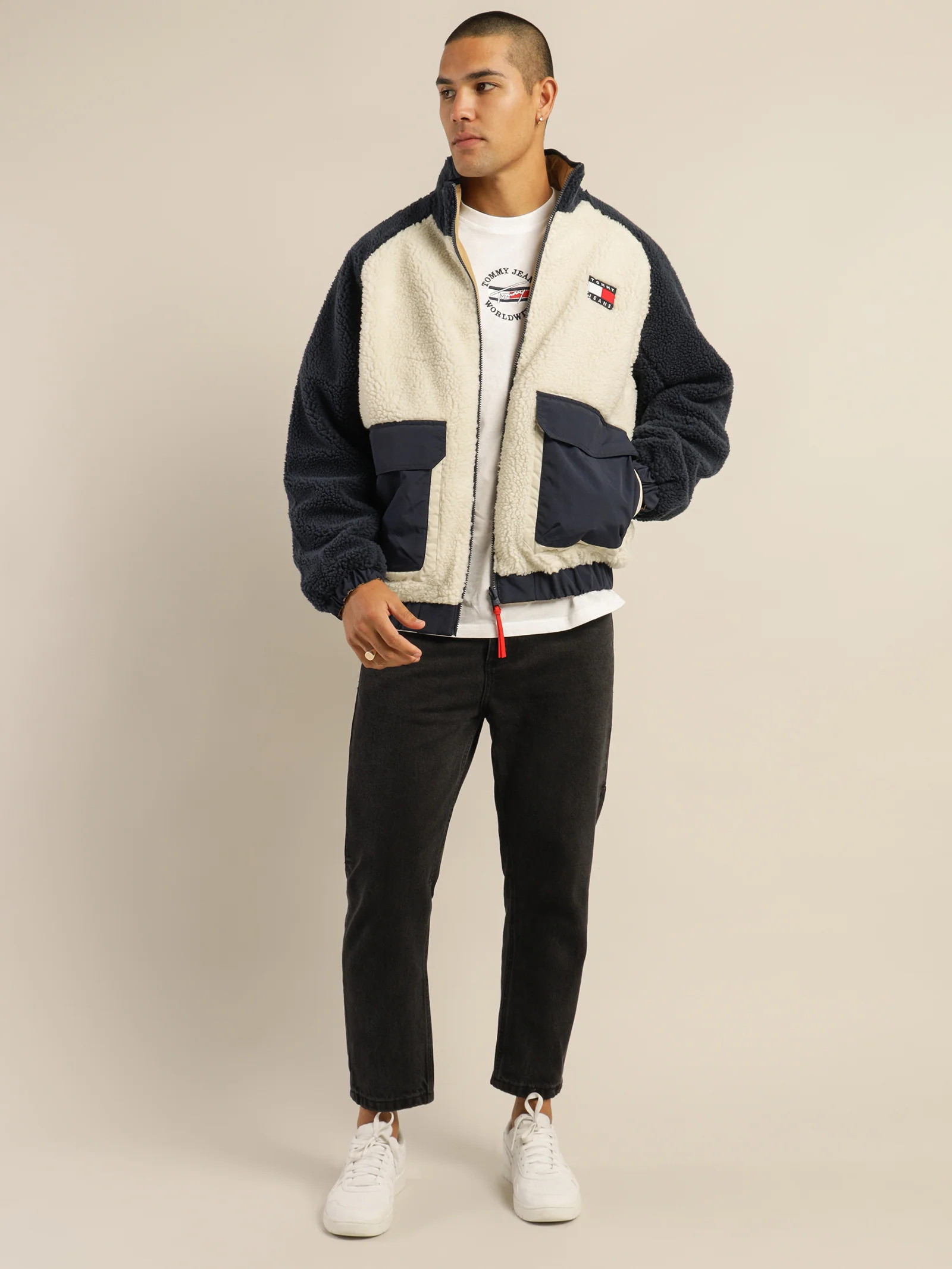 Reversible Sherpa Jacket - Image 6
