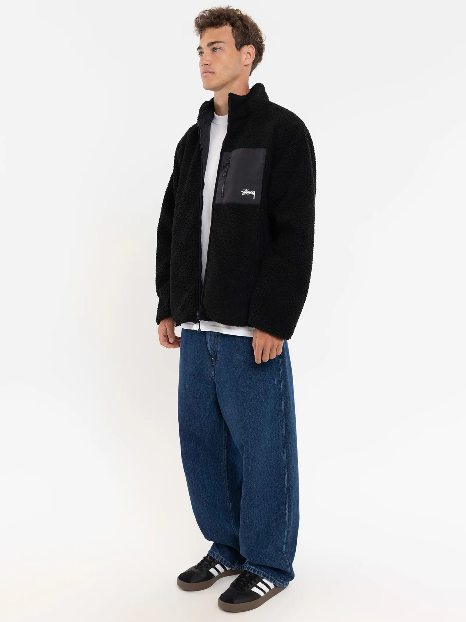 Reversible Stock Sherpa Jacket - Image 6
