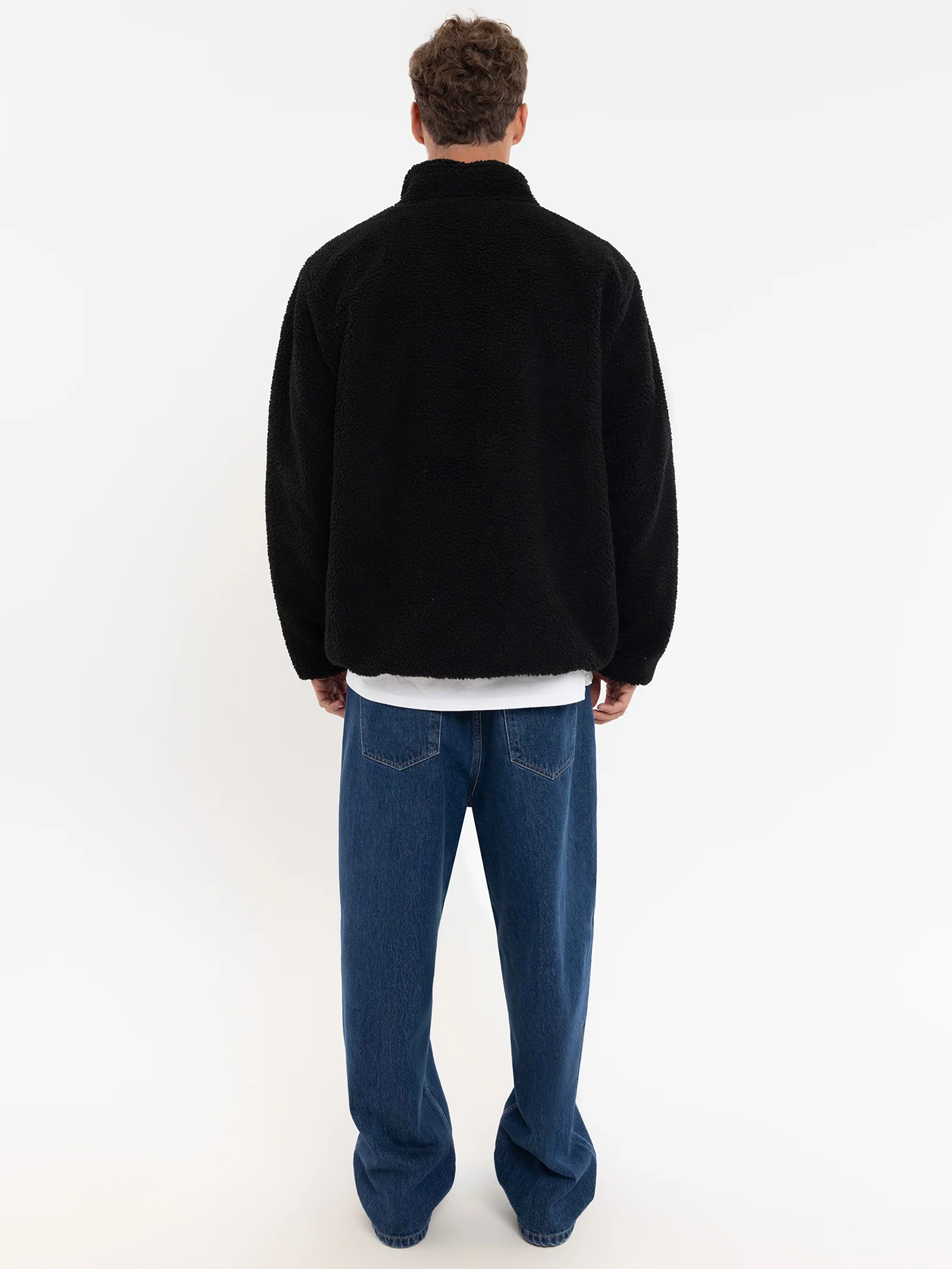 Reversible Stock Sherpa Jacket - Image 9