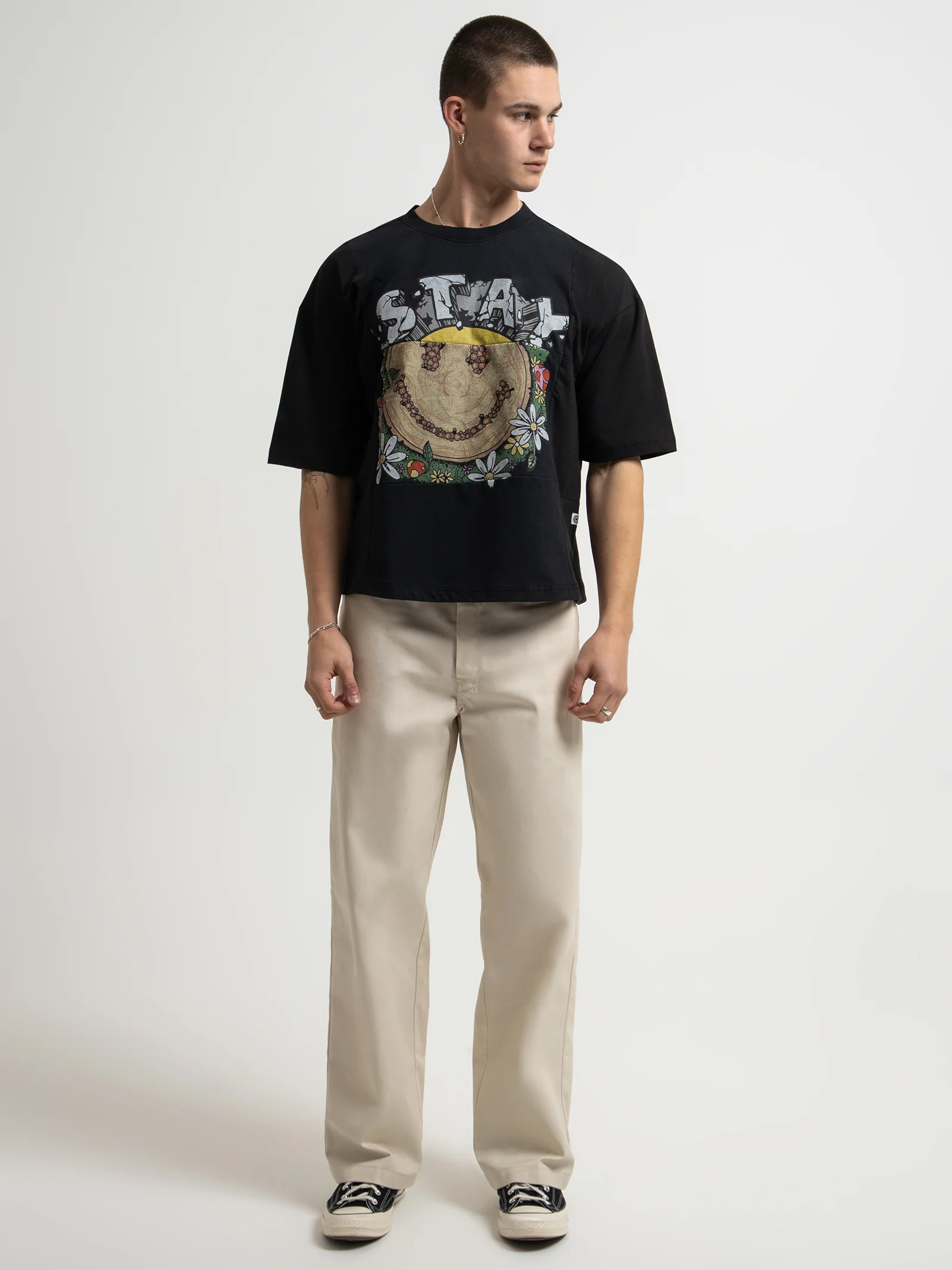 Reworked Grid T-Shirt - Image 2