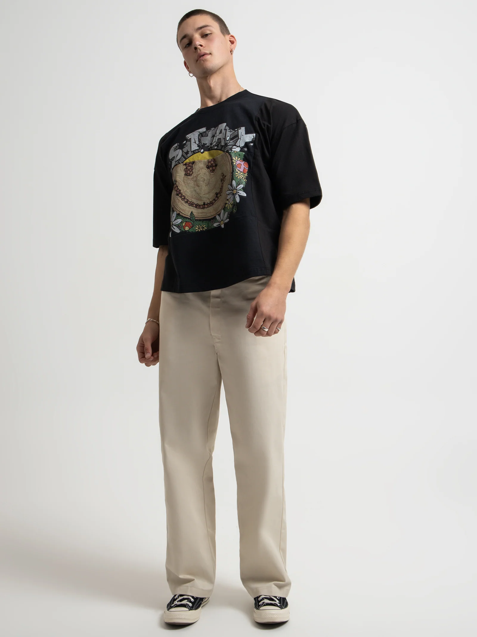 Reworked Grid T-Shirt - Image 5