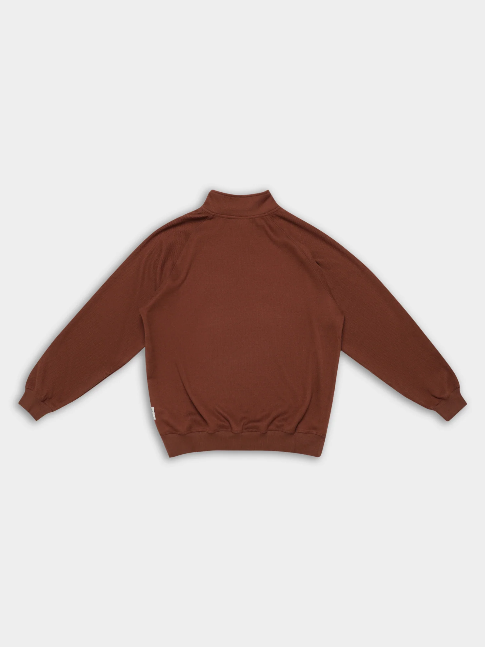 Rib 1/4 Zip Track Sweater - Image 7