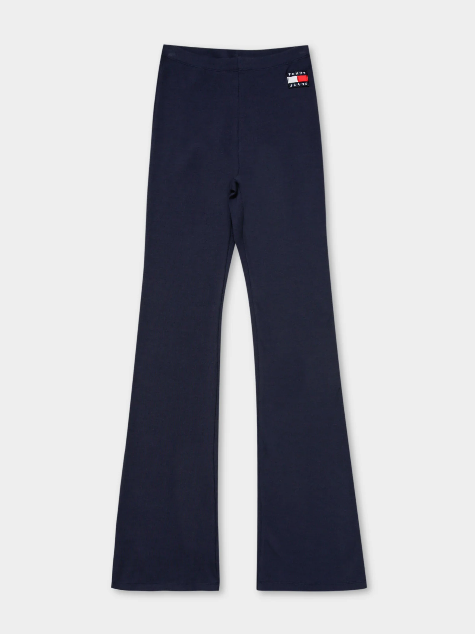 Rib Badge Flare Leggings - Image 6
