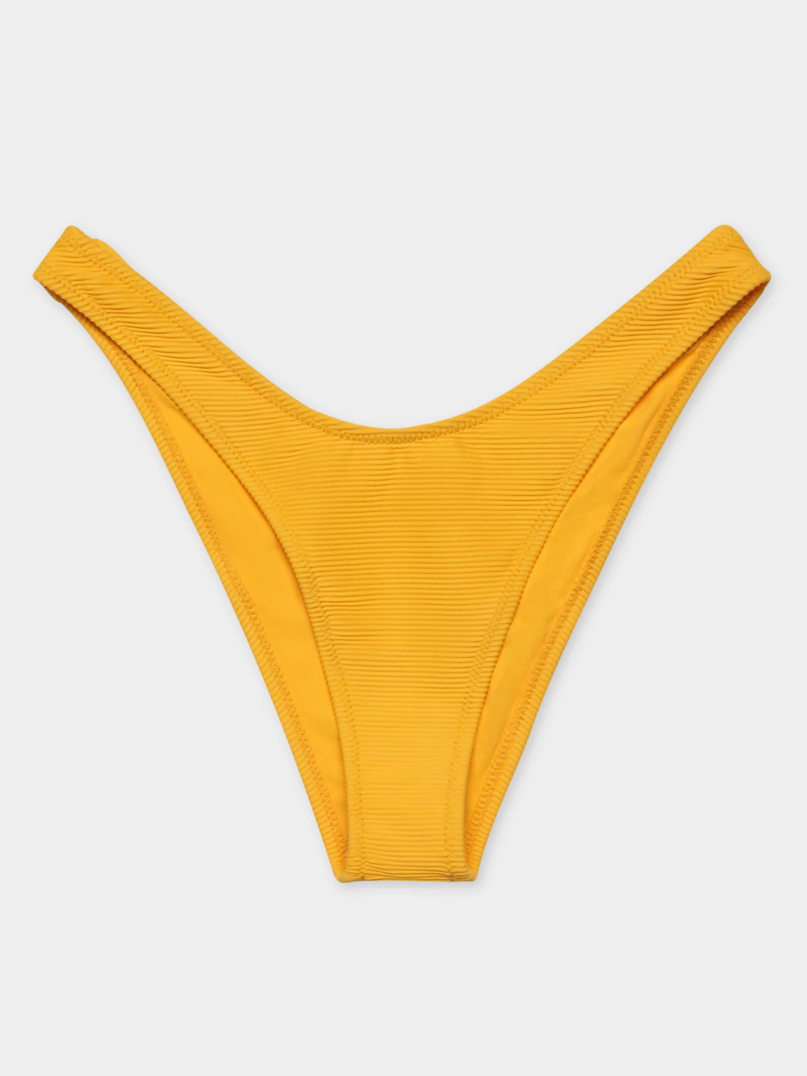 Rib High Leg Bikini Brief - Image 6