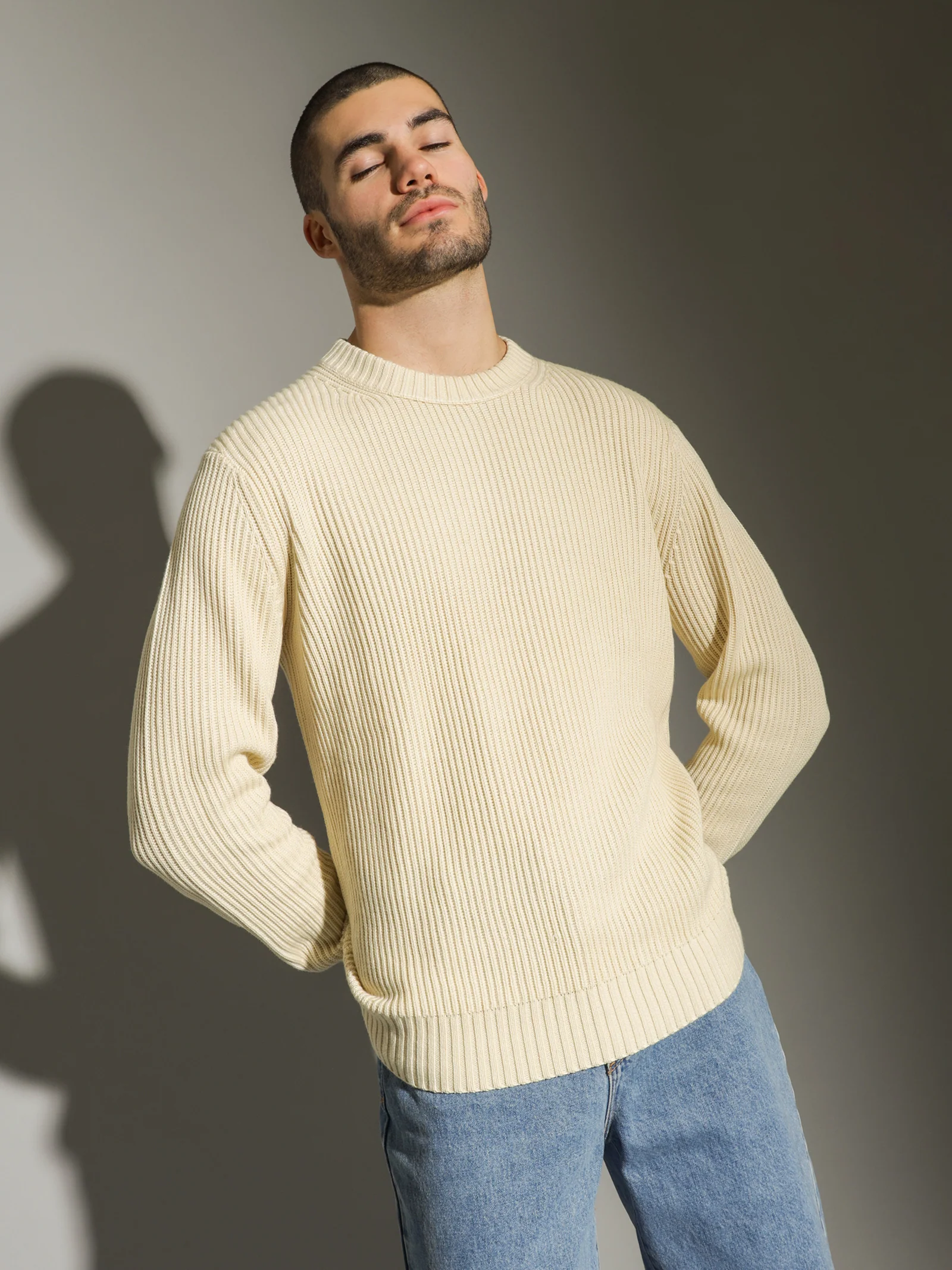 Rib Knit Crew - Image 4