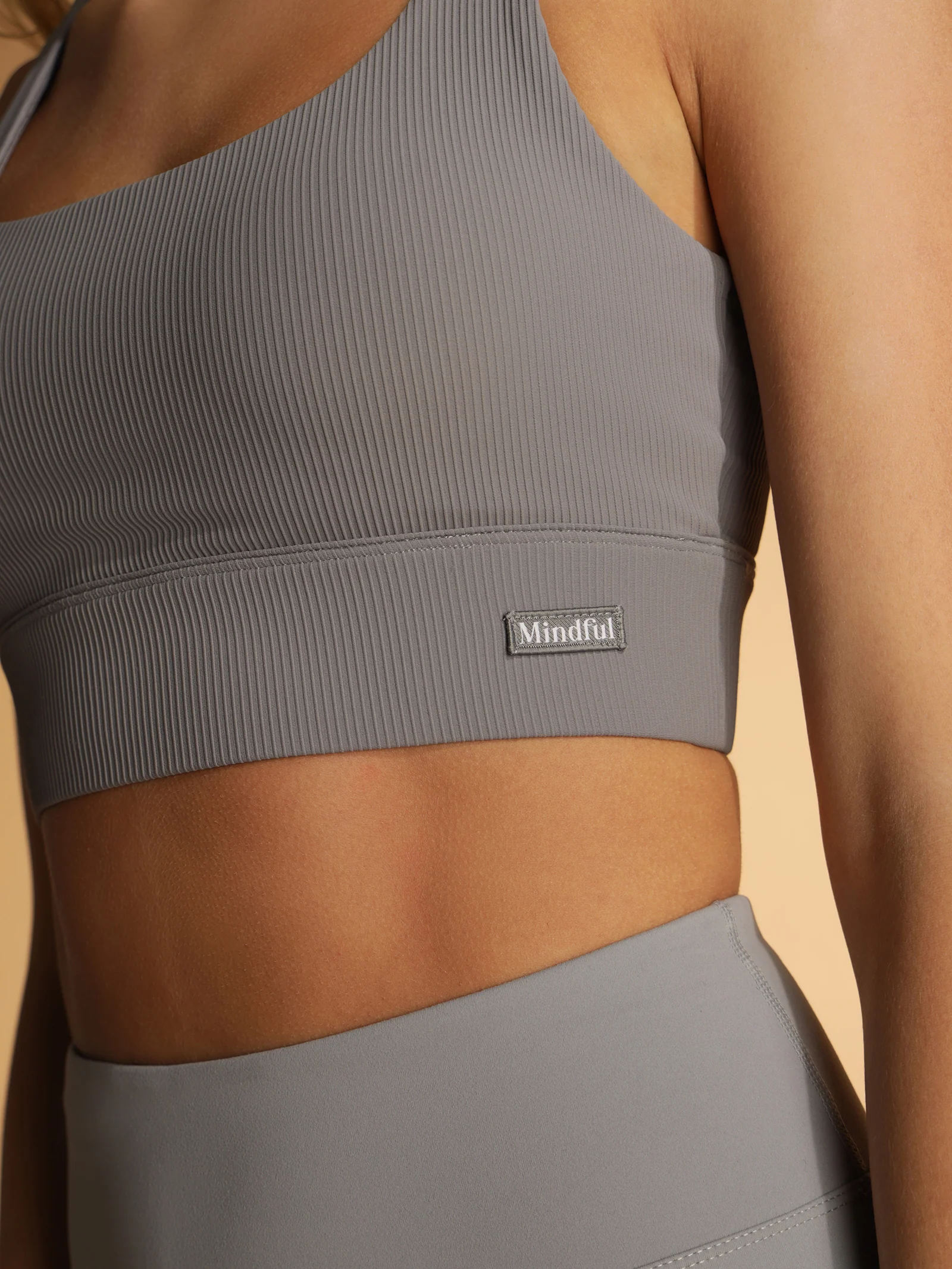 Rib Racer Back Sports Crop - Image 5