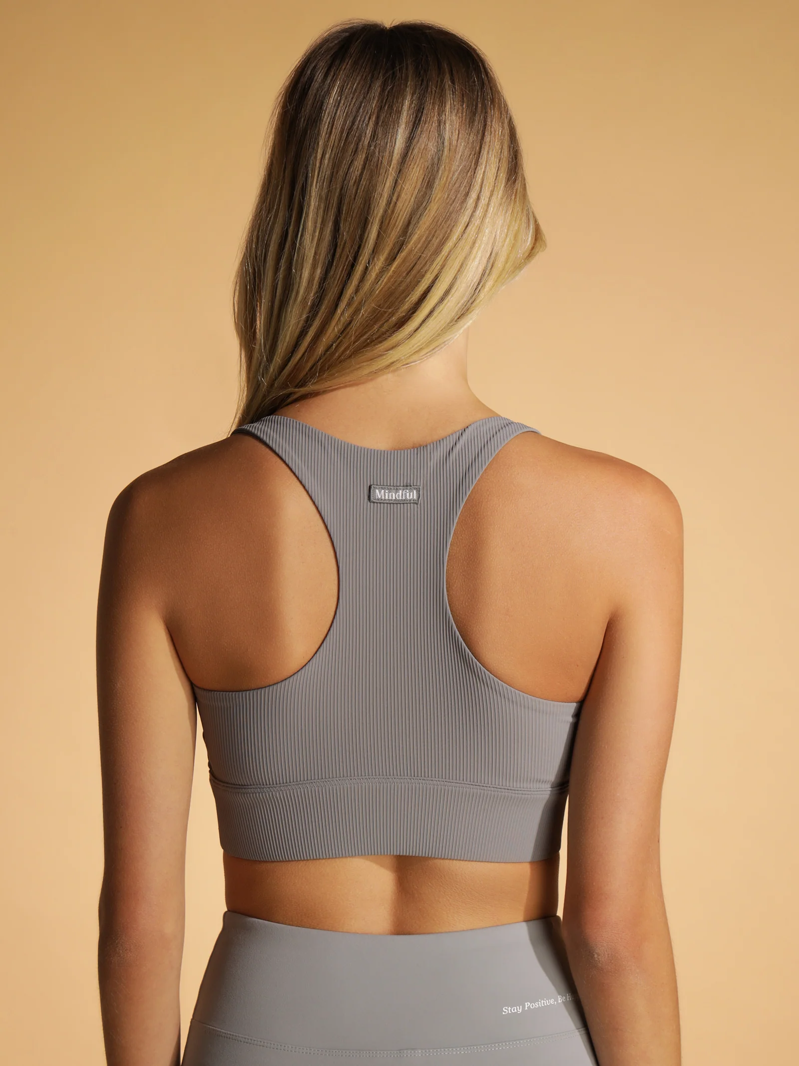 Rib Racer Back Sports Crop - Image 6