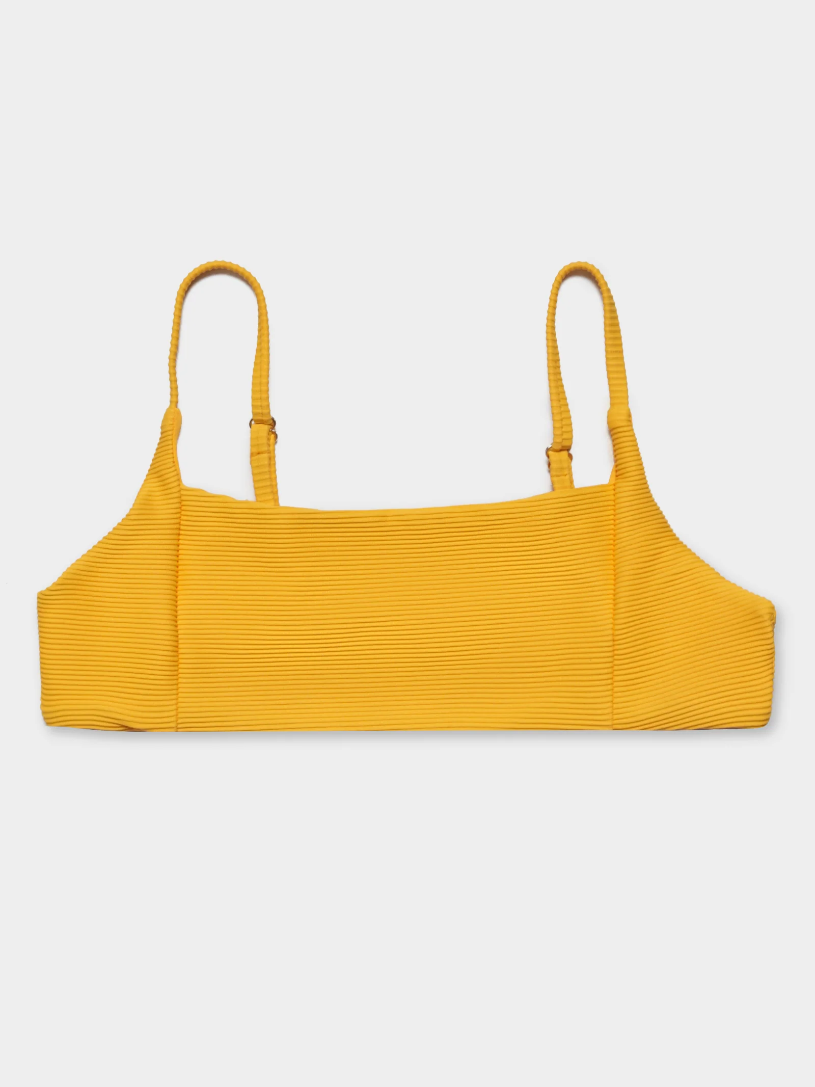 Rib Square Neck Bikini Top - Image 7
