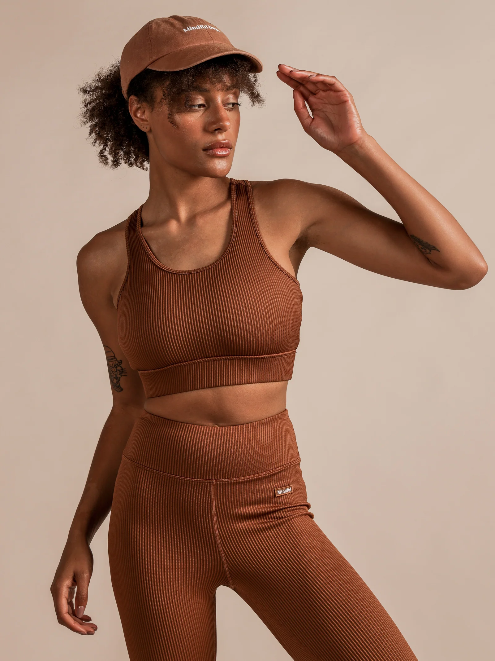 Ribbed Active Crop - Image 3