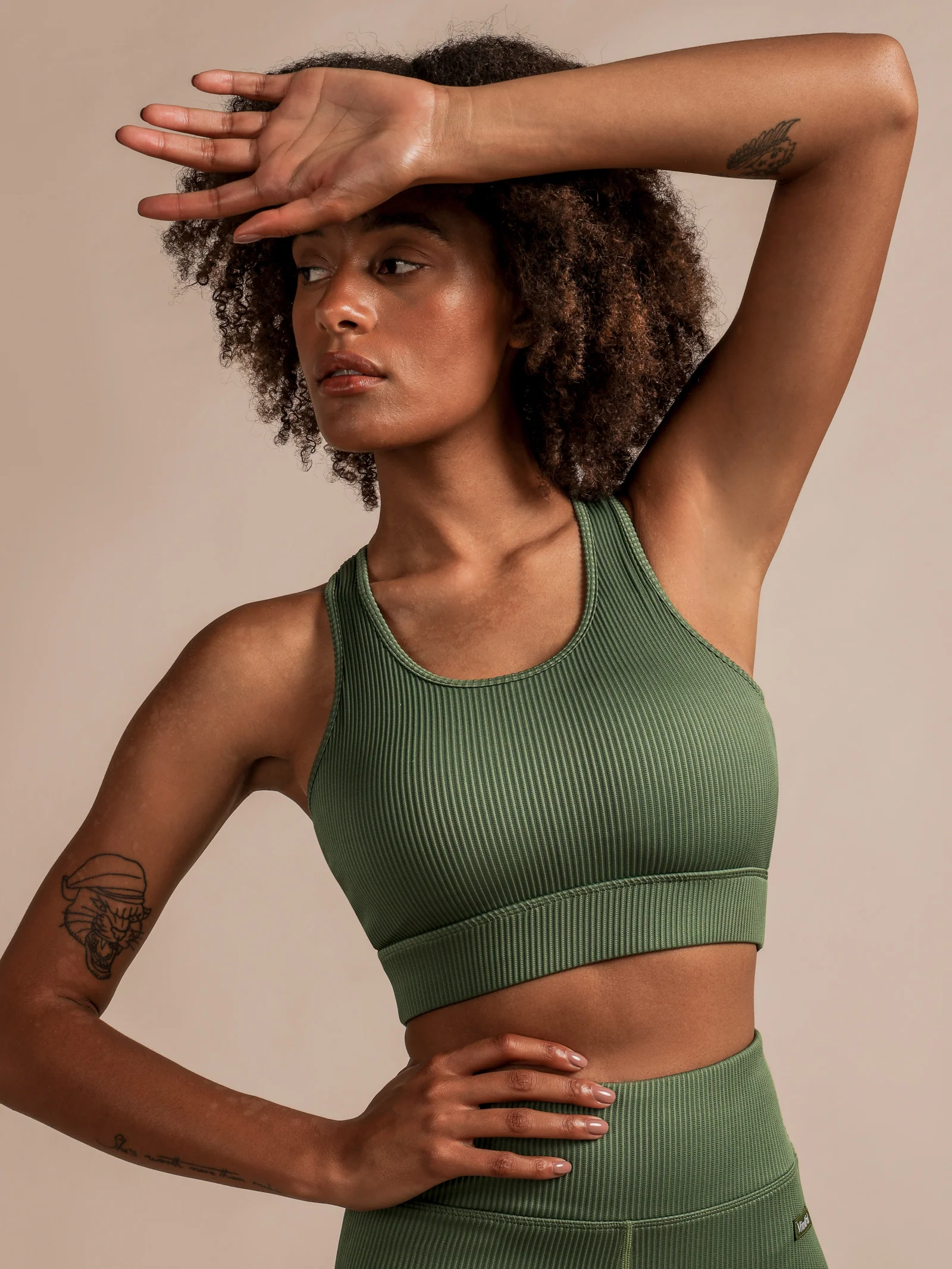Ribbed Active Crop - Image 4