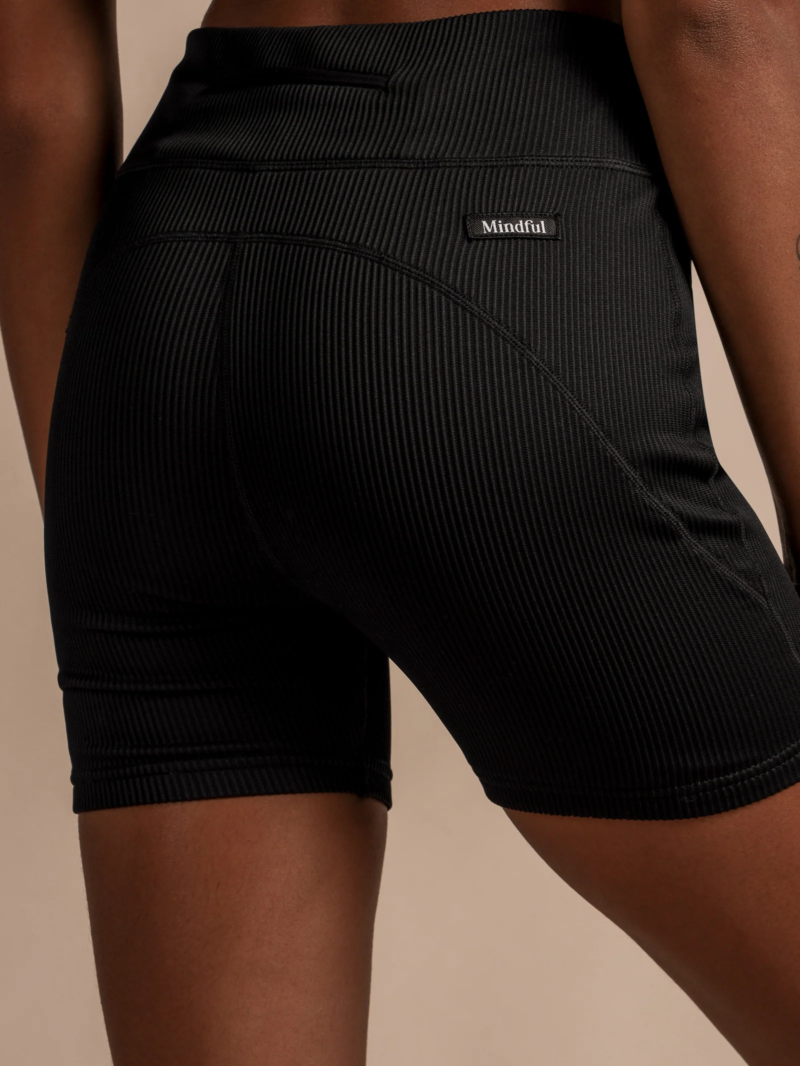 Ribbed Comfort Bike Shorts - Image 5