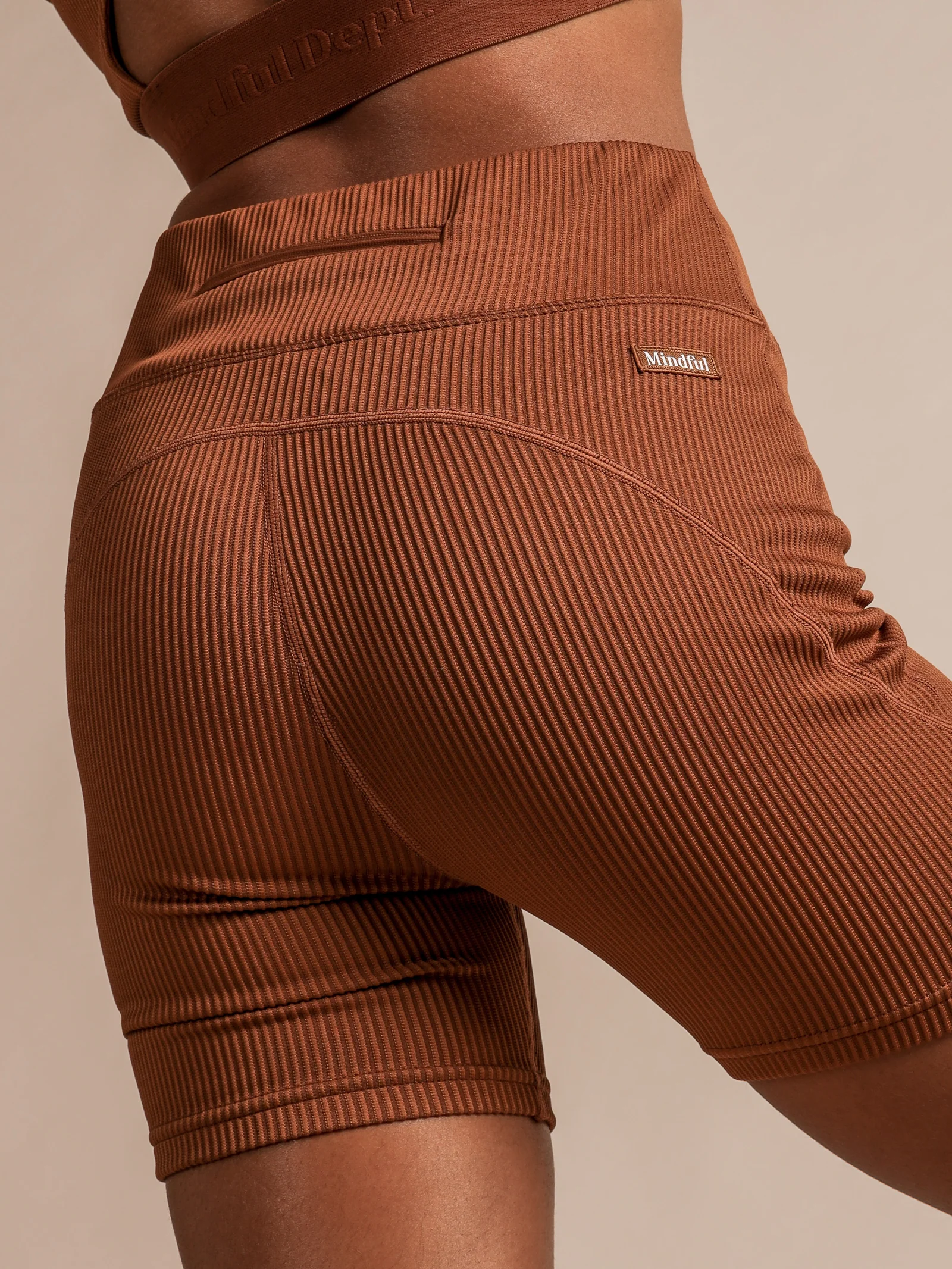 Ribbed Comfort Bike Shorts - Image 4