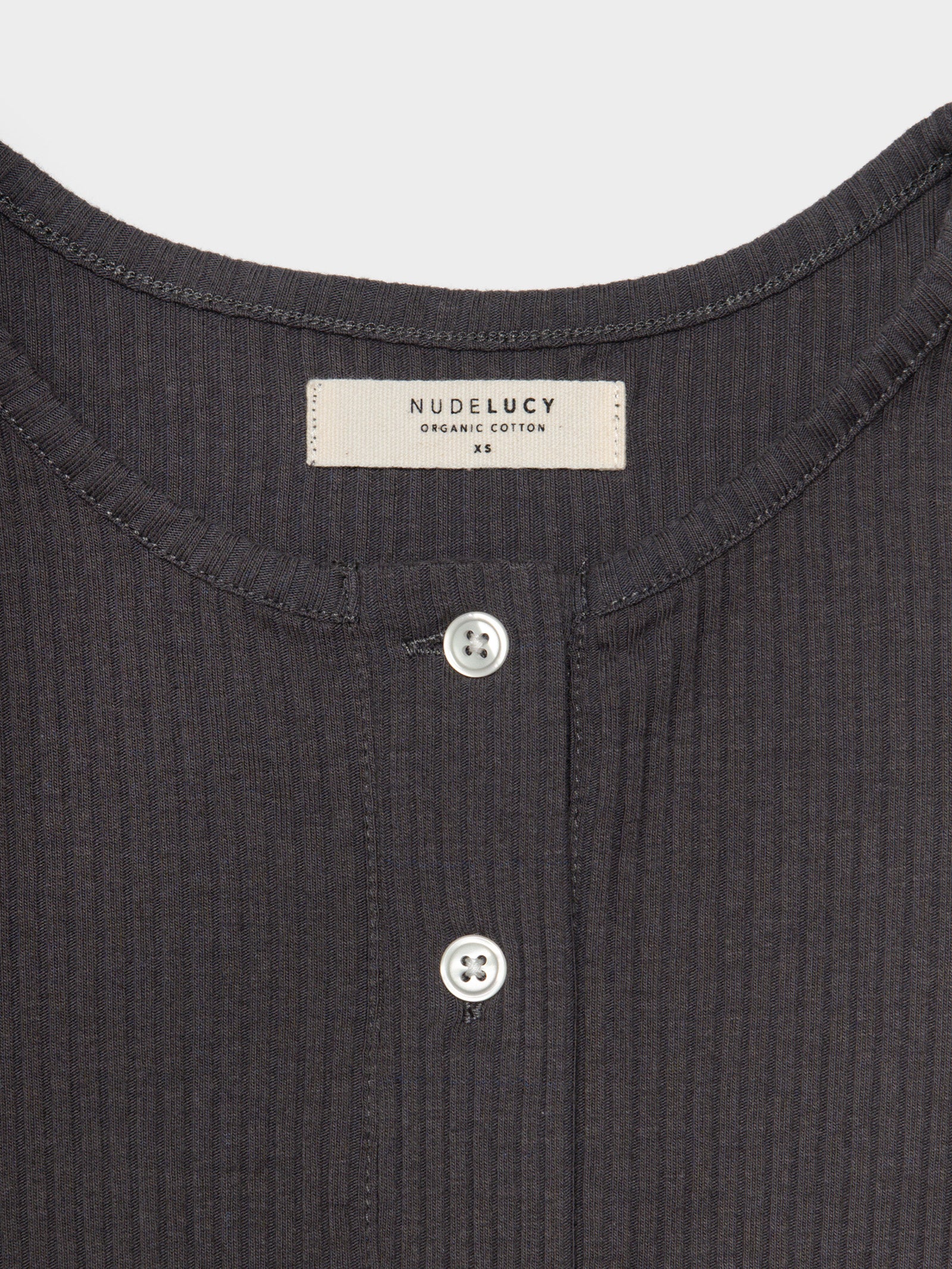 Ribbed Long Sleeve Lounge T-Shirt - Image 8