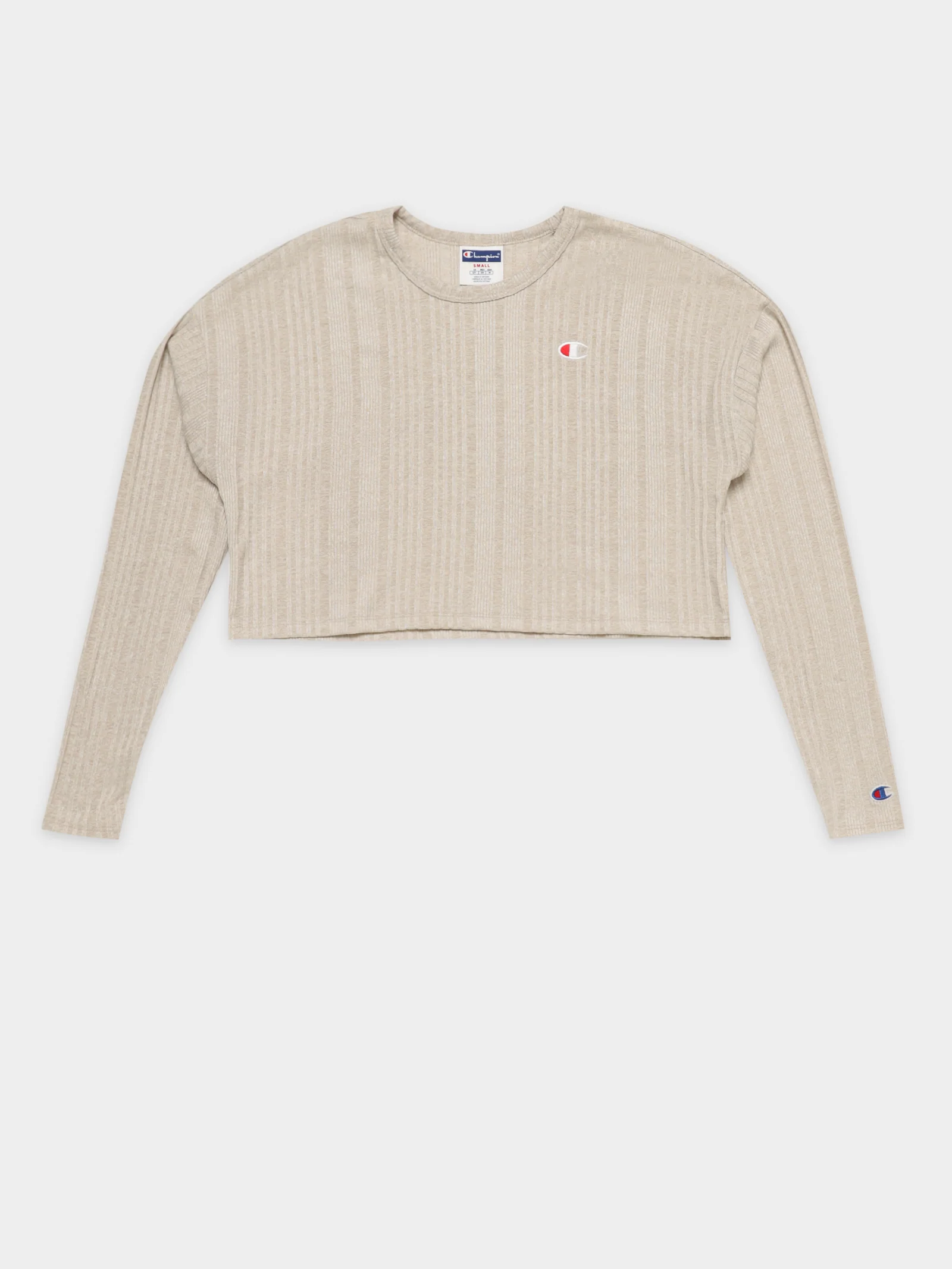 Ribbed Long Sleeve T-Shirt - Image 7