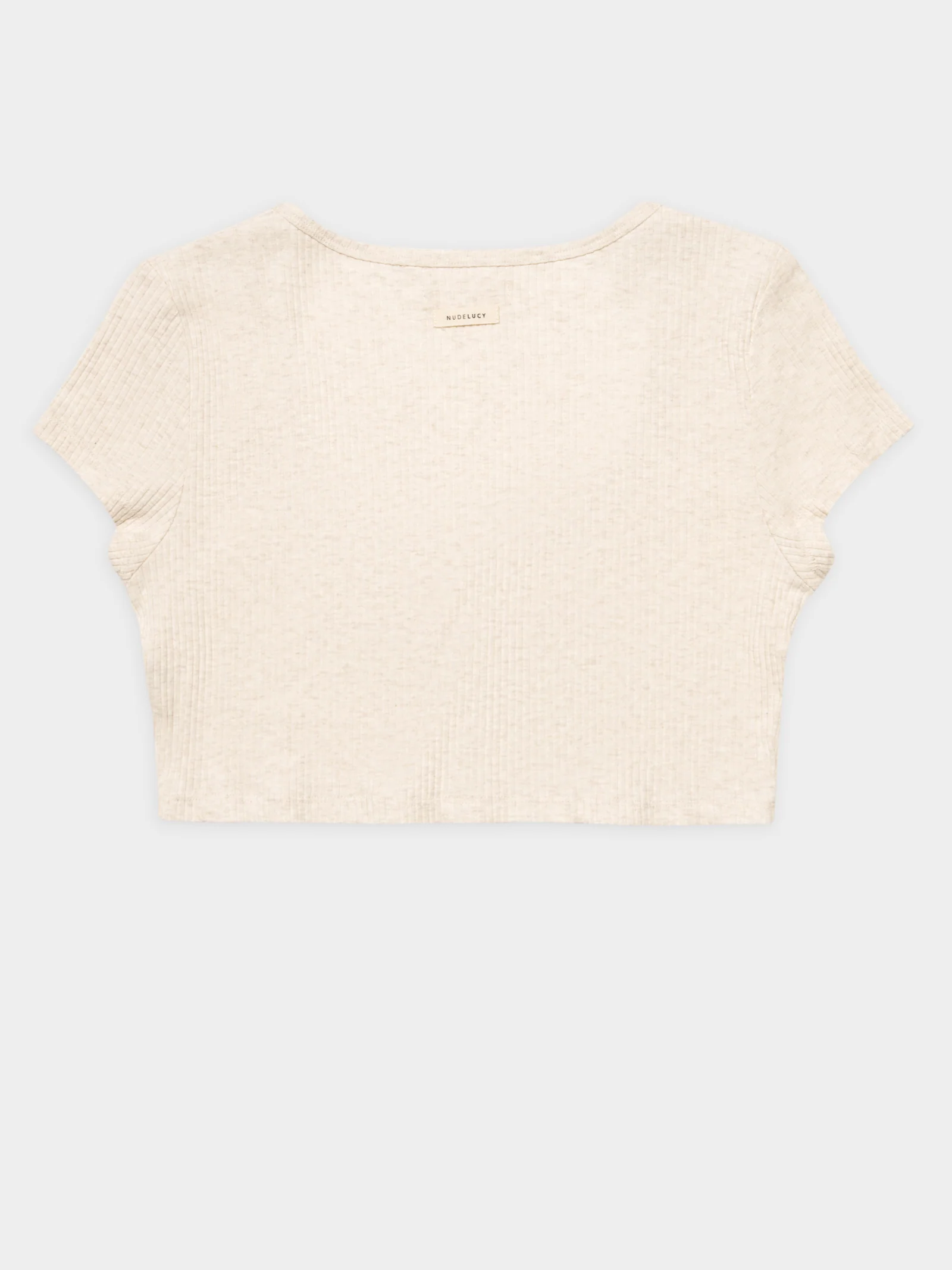 Ribbed Lounge Button T-Shirt - Image 8