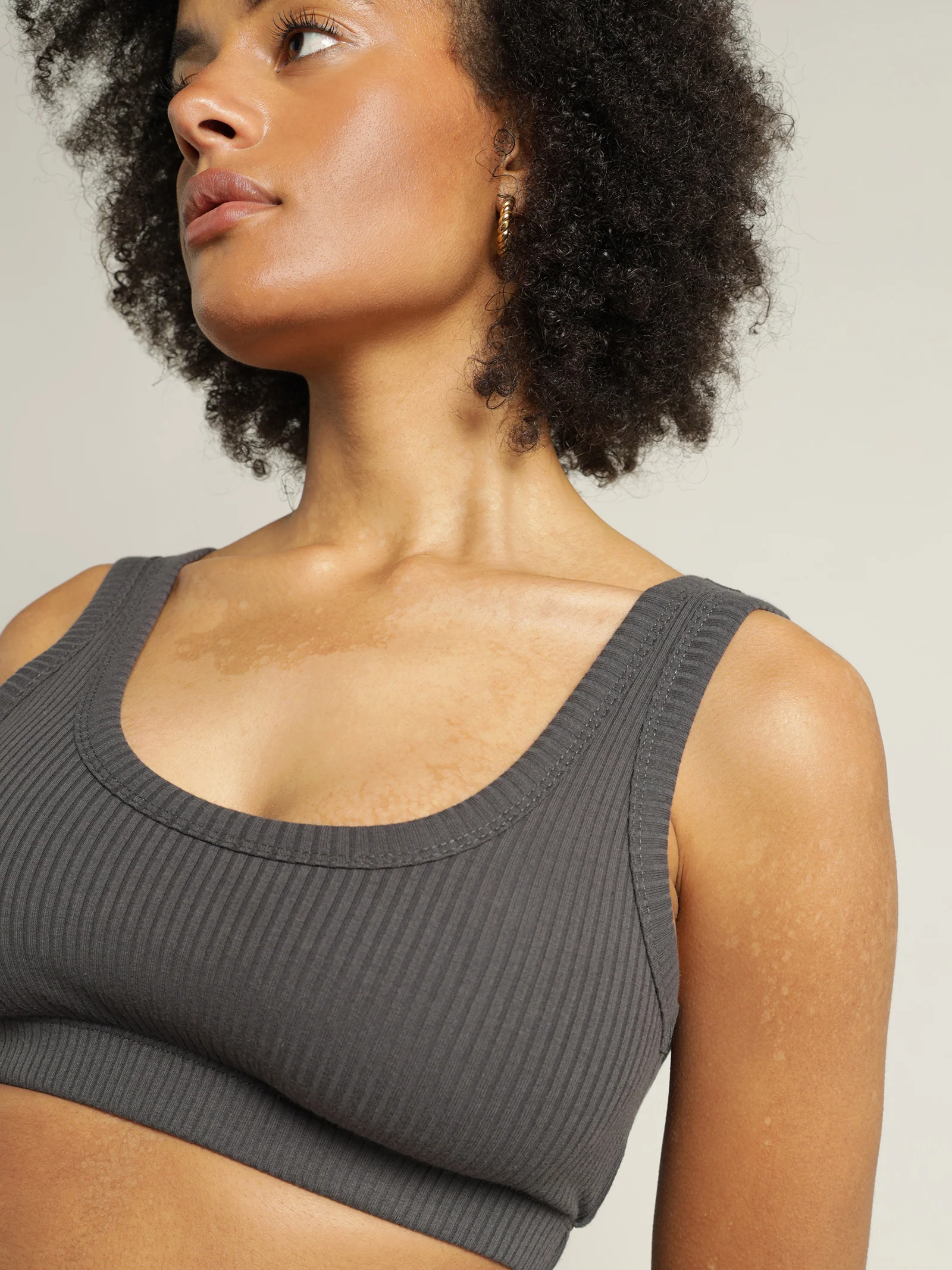 Ribbed Lounge Crop Top - Image 4