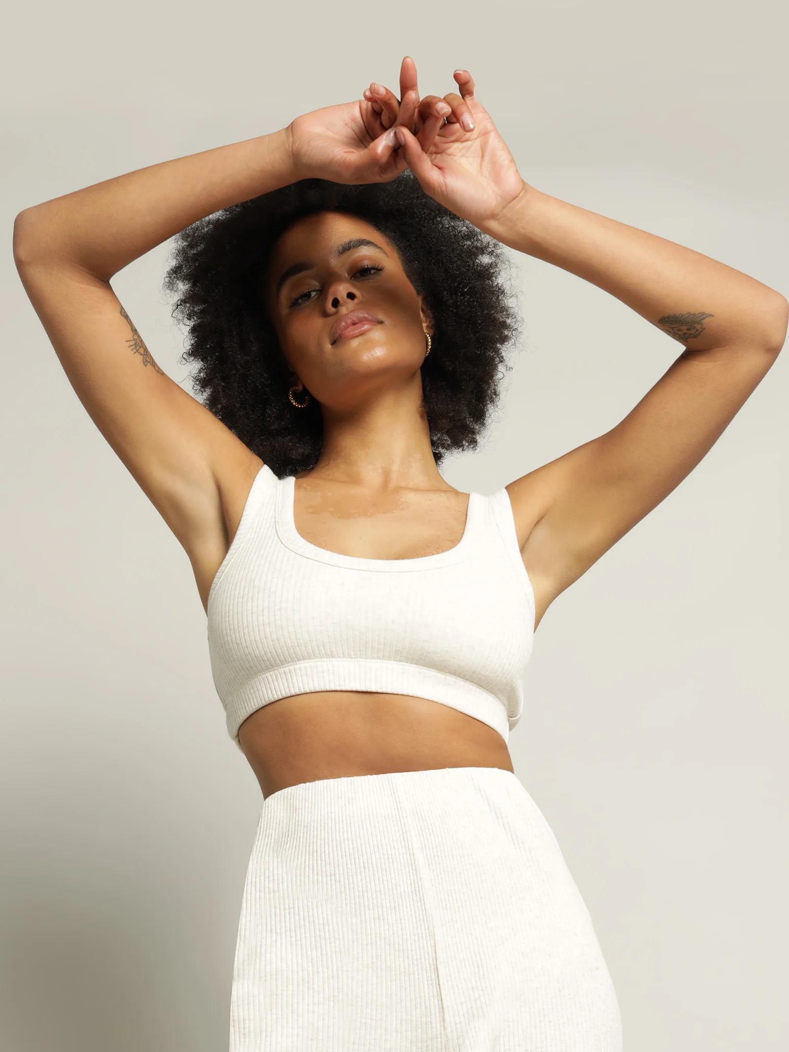 Ribbed Lounge Crop Top - Image 3