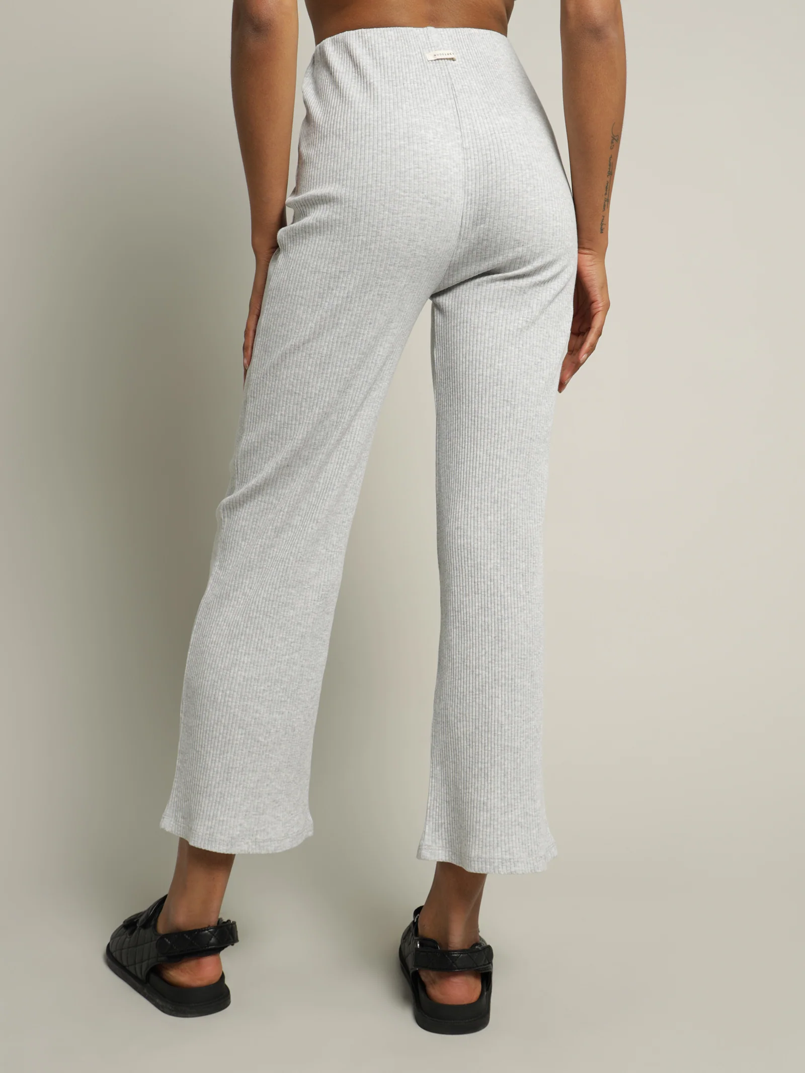 Ribbed Lounge Culotte Pants - Image 6