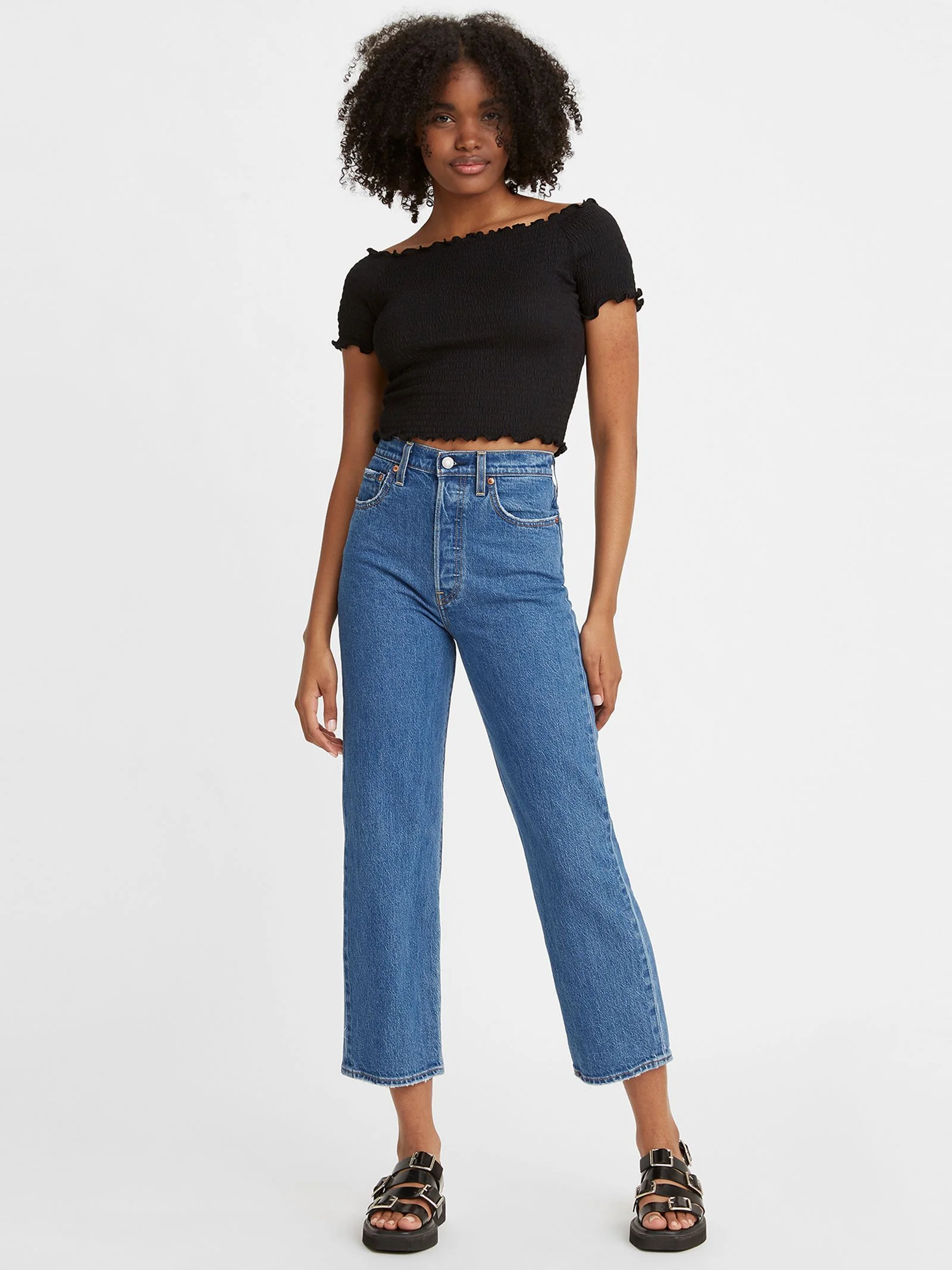 Ribcage Straight Ankle Jean - Image 2