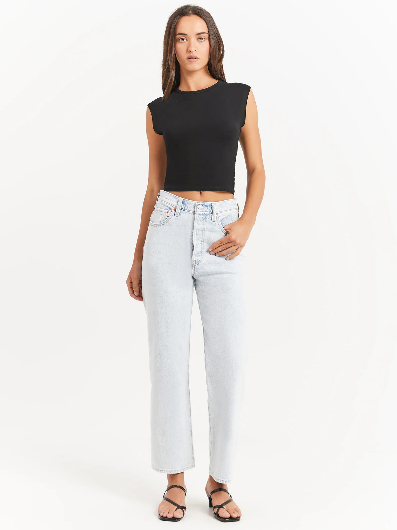 Ribcage Straight Ankle Jeans - Image 2