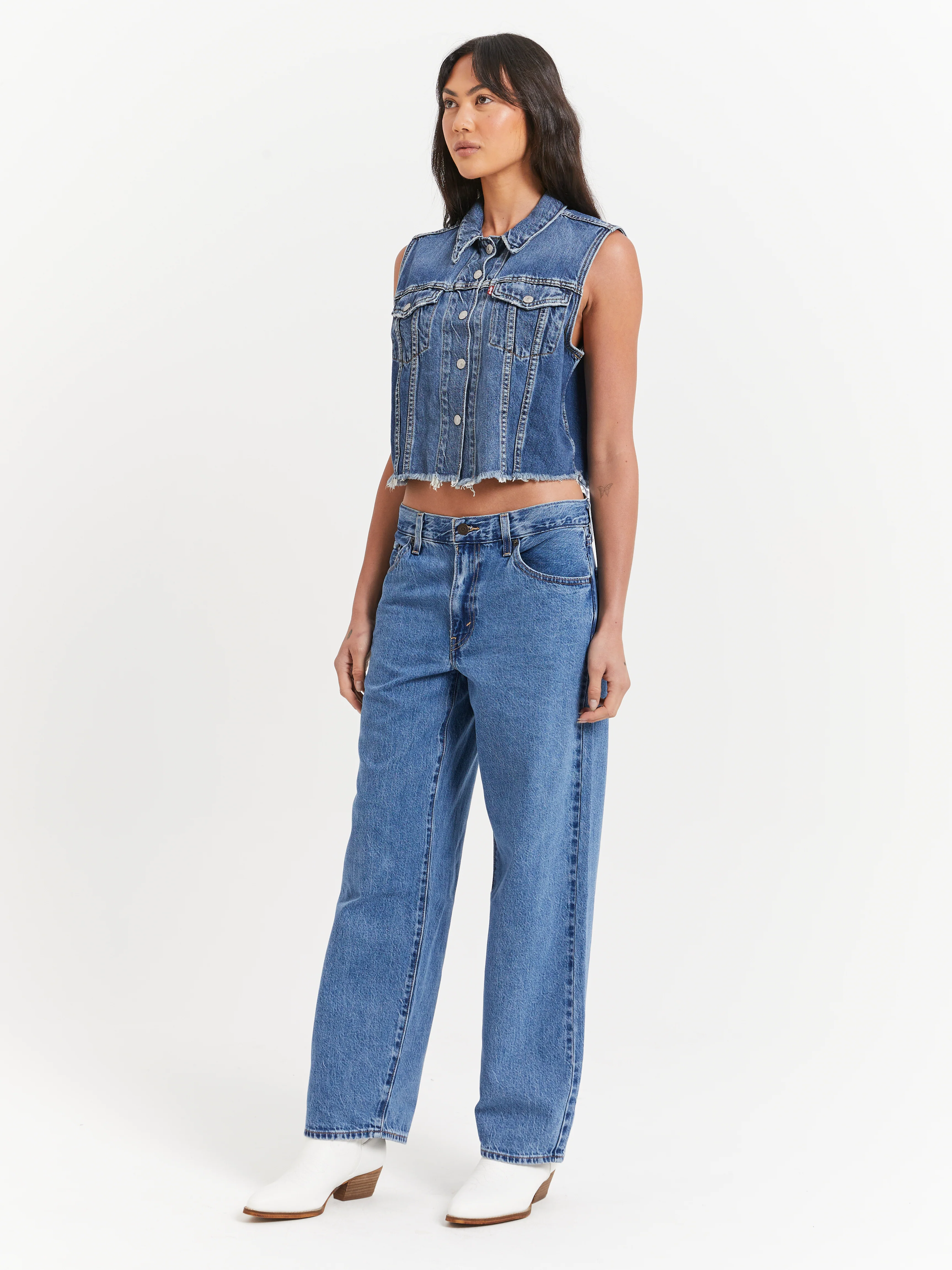 Ribcage Straight Ankle Jeans - Image 4