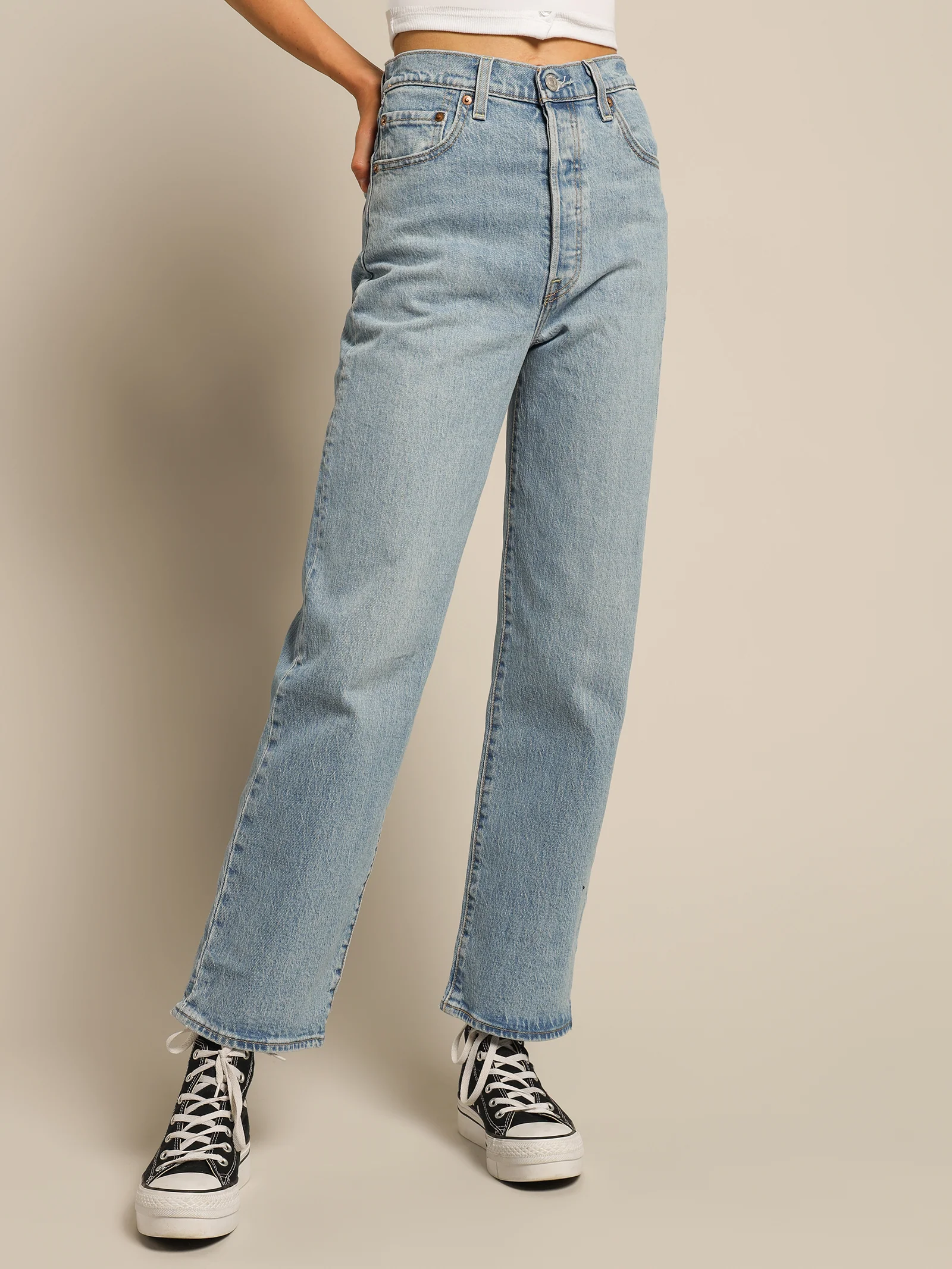 Ribcage Straight Jeans - Image 3