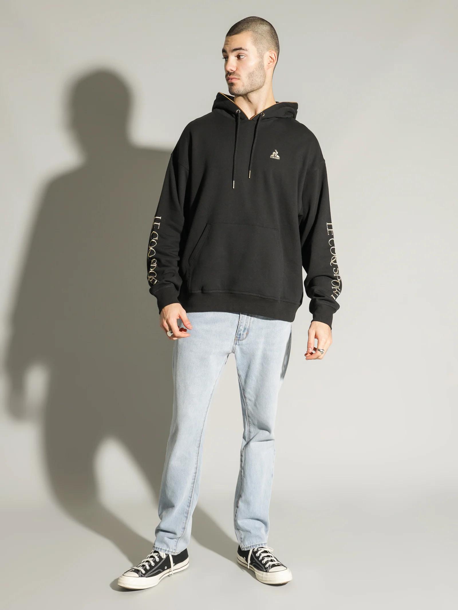 Riche Gold Hooded Sweat - Image 4