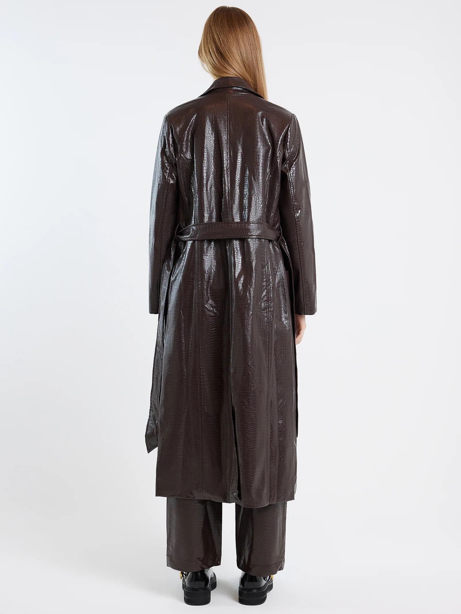 Rina Croc Coat - Image 4