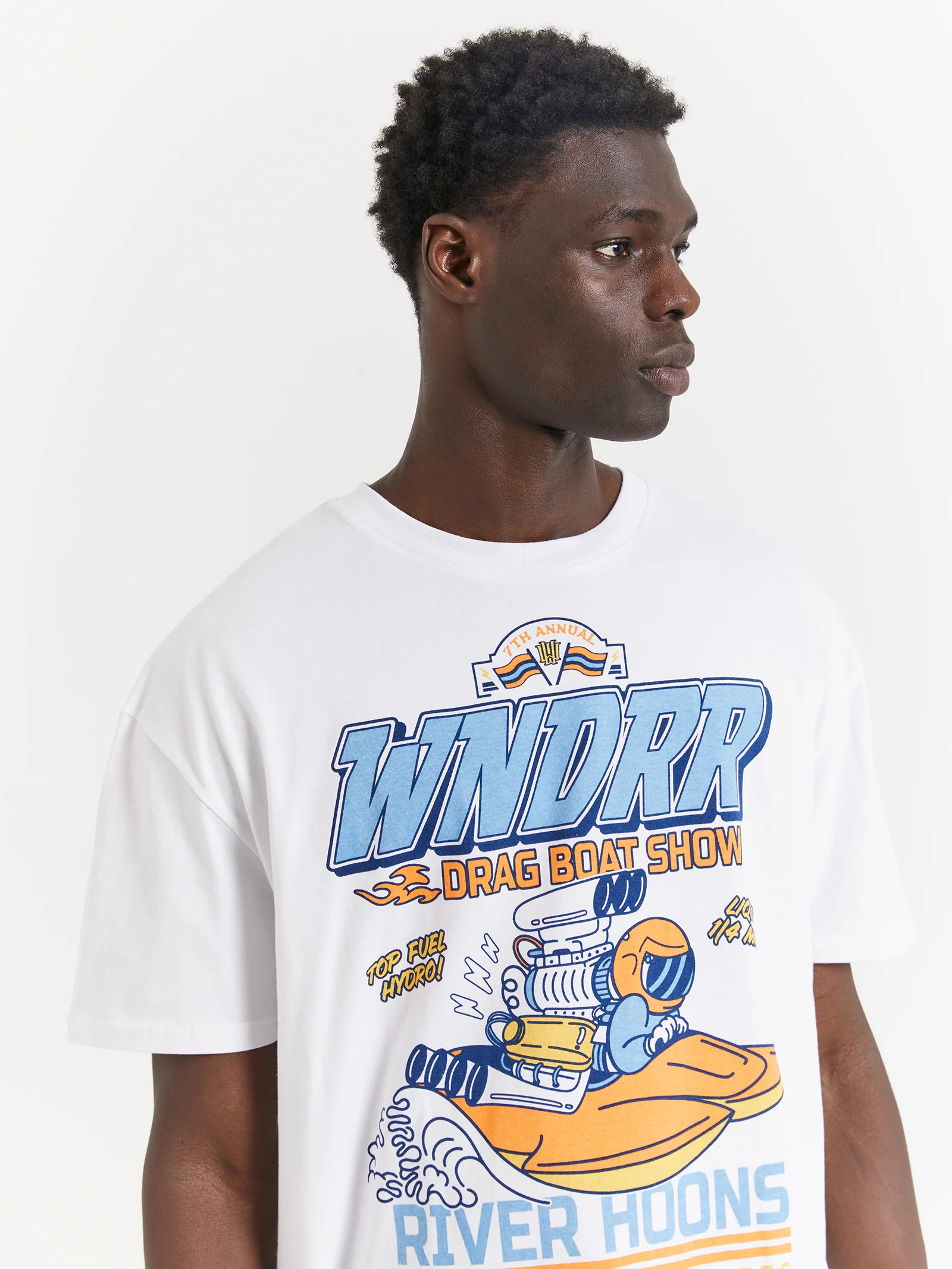 River Hoons Box Fit T-Shirt - Image 3