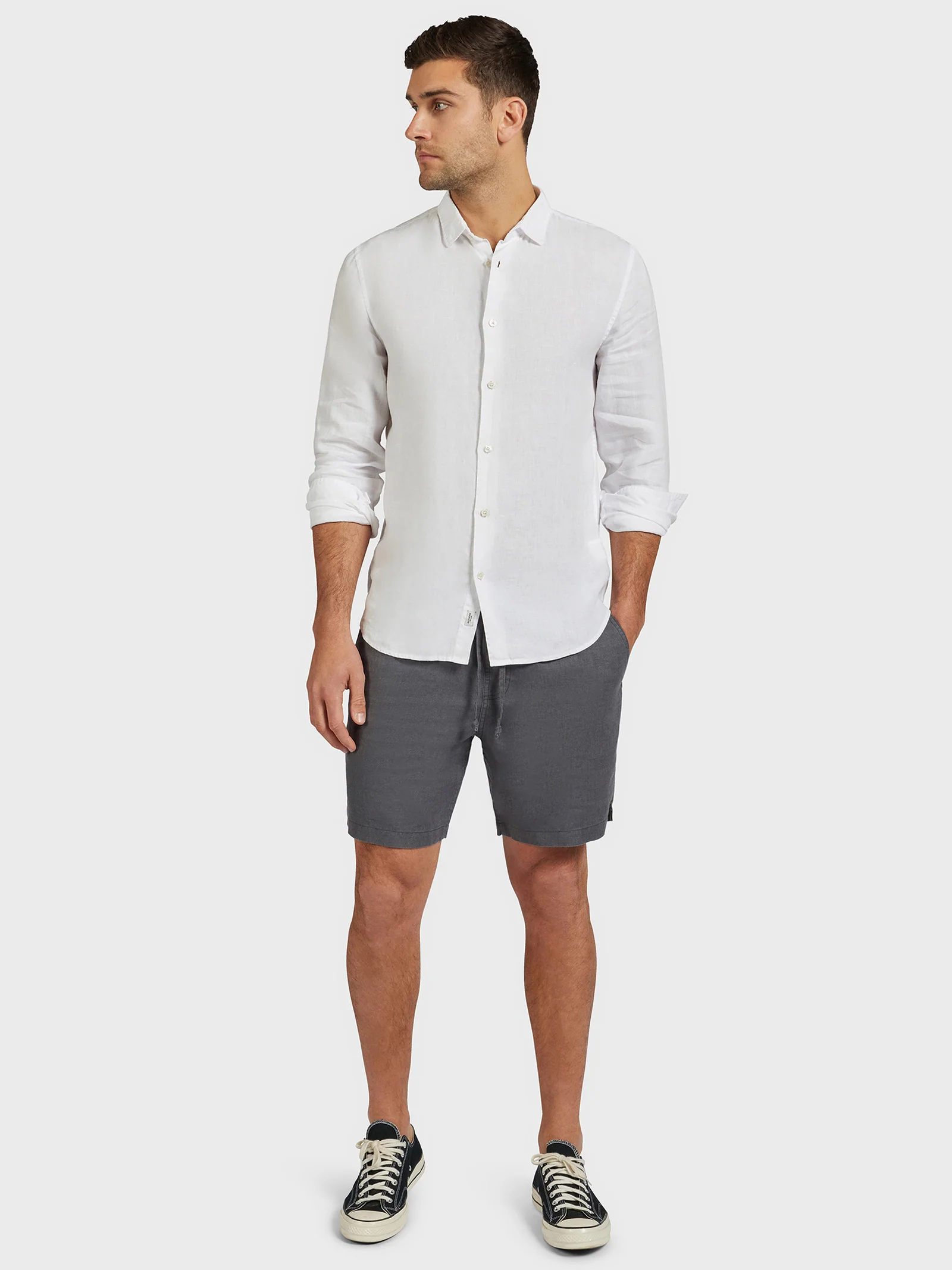 Riviera Linen Shorts - Image 2