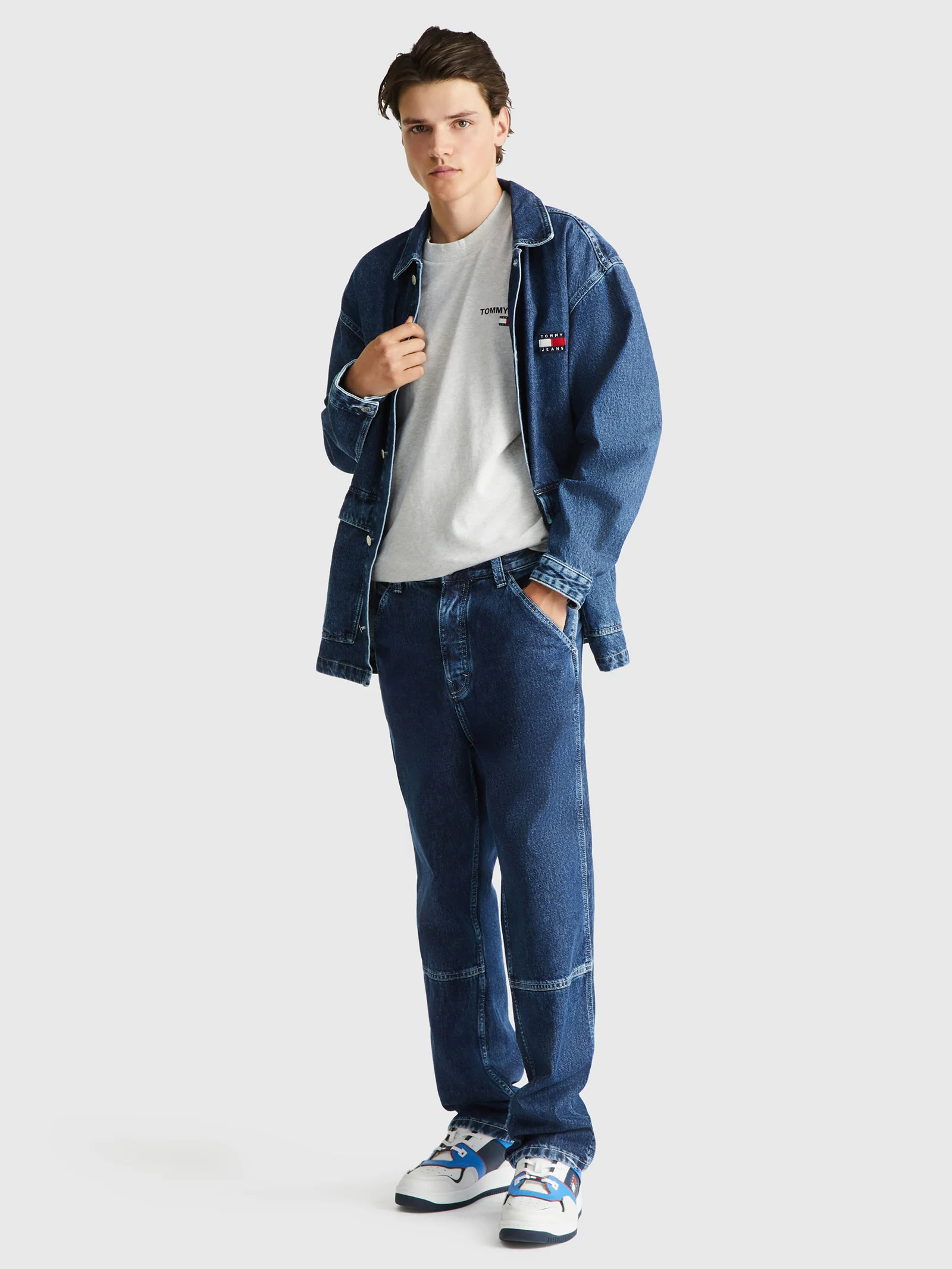 Relaxed Mock Neck T-Shirt - Image 2