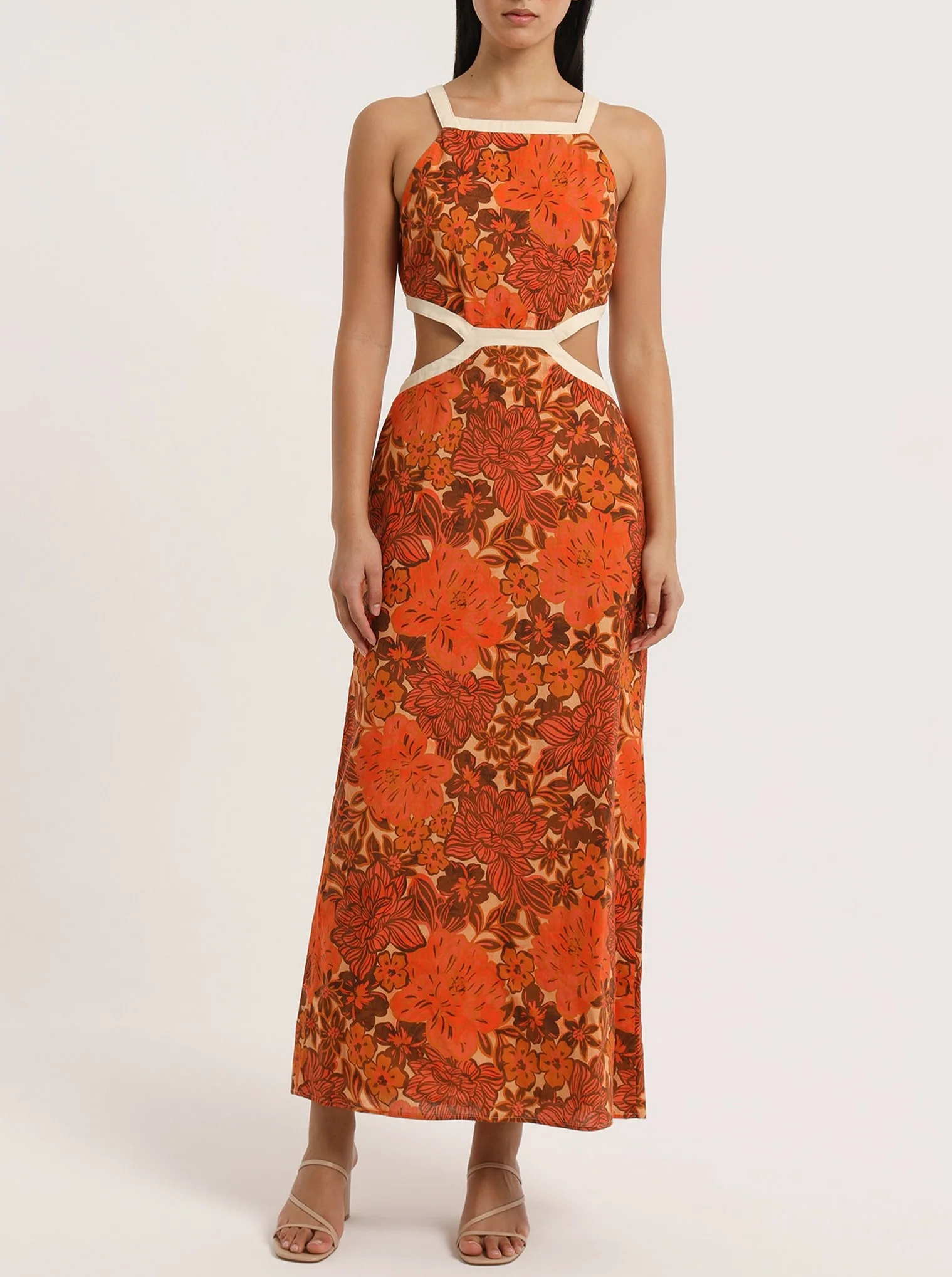 Rochelle Cut Out Midi Dress - Image 2