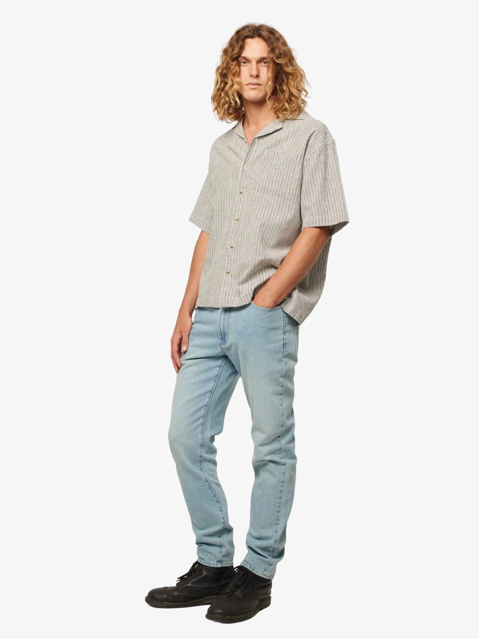 Earth Stripe Bowler Shirt - Image 4